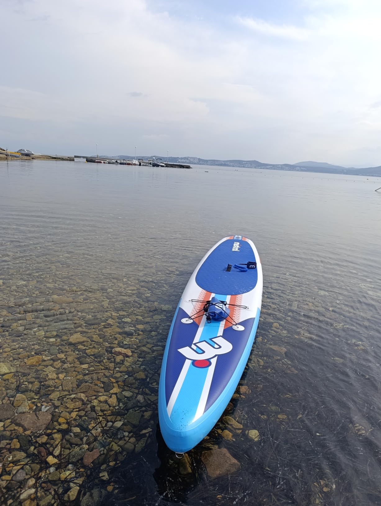 Mistral Stand Up Inflatable Paddle Board Racing & Touring Board 13'2