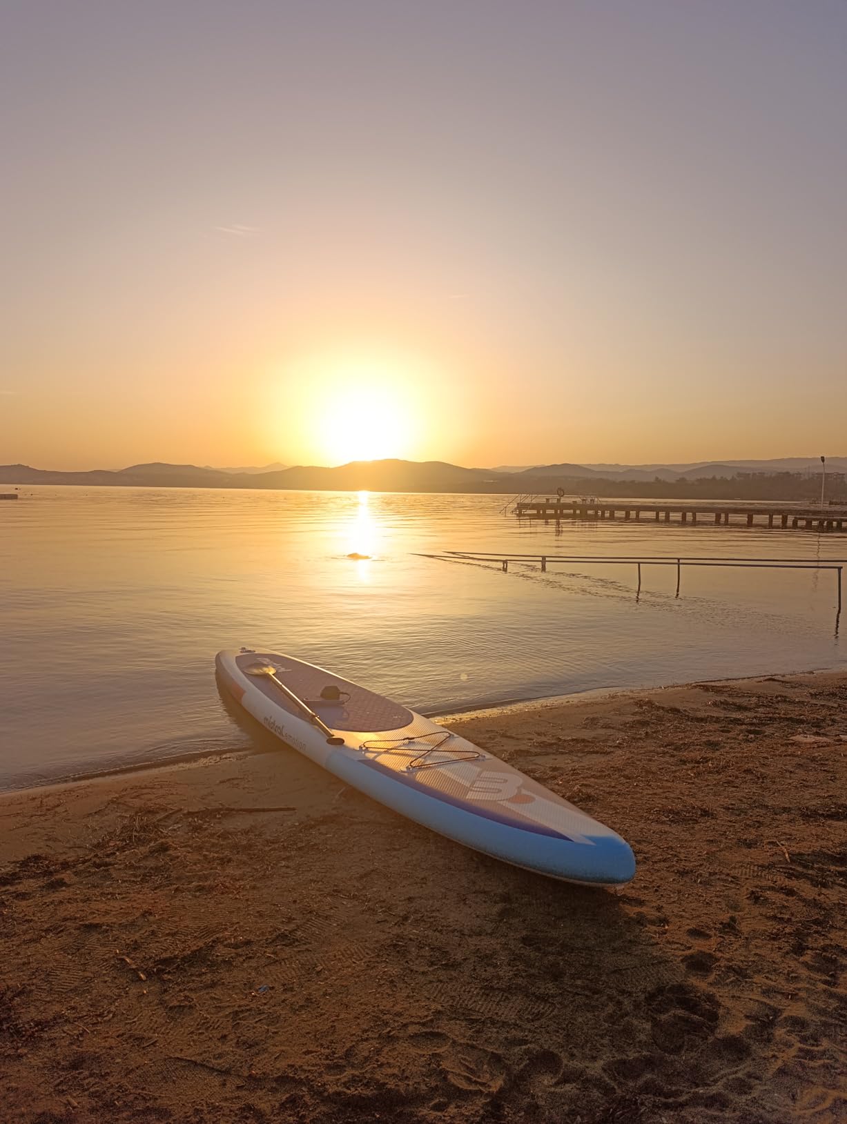 Mistral Stand Up Inflatable Paddle Board Racing & Touring Board 13'2