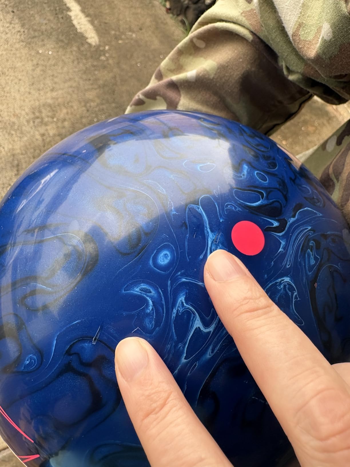 Hammer Black Widow Mania Bowling Ball customer photo 1