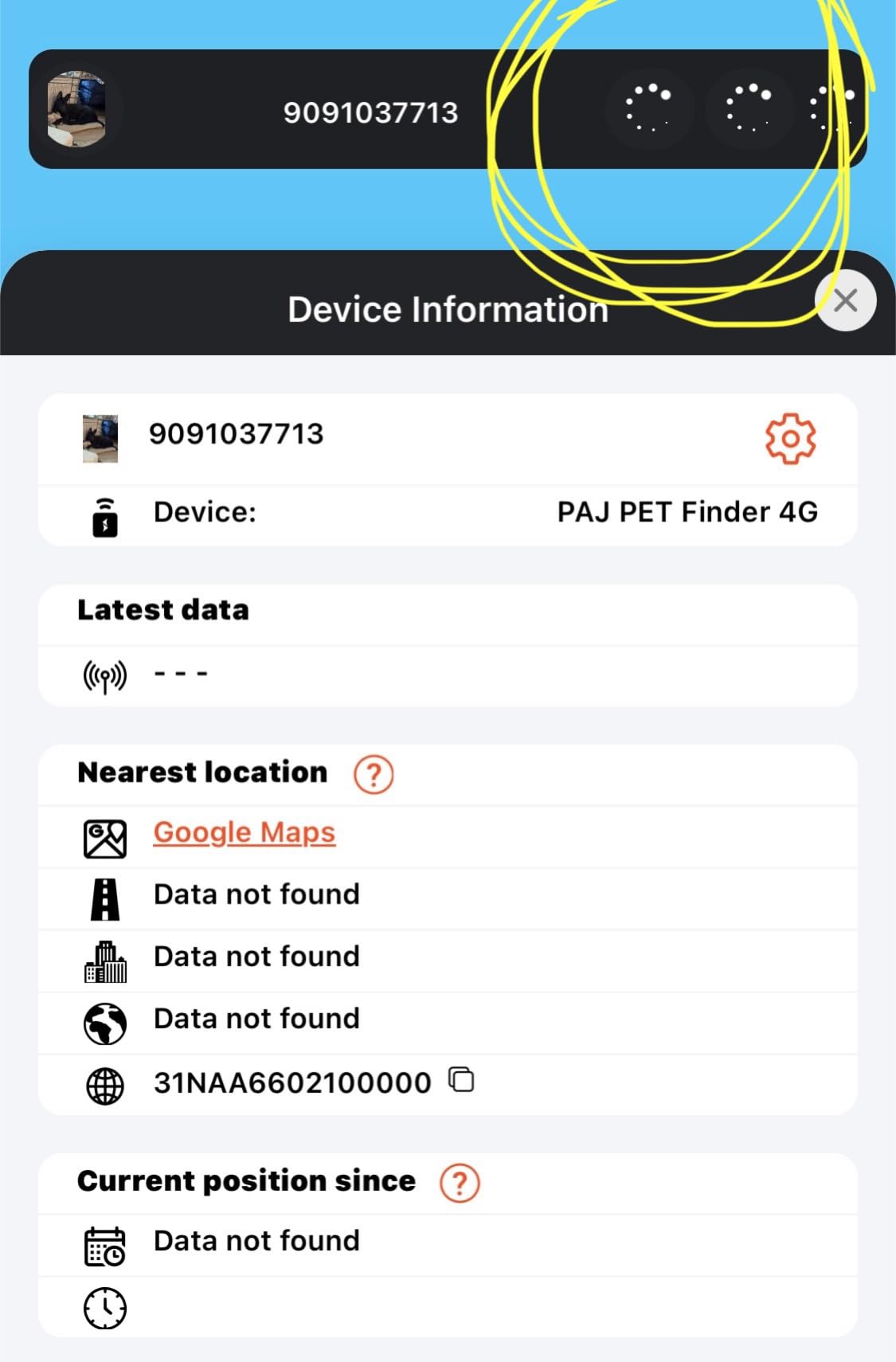 PAJ GPS Tracker for Dogs with 3 Month Subscription Included, 4G Real-Time Dog GPS Tracker with Virtual Fence, Activity & Health Monitor, Up to 10 Days Battery, Fits Any Pet Collar customer photo 2