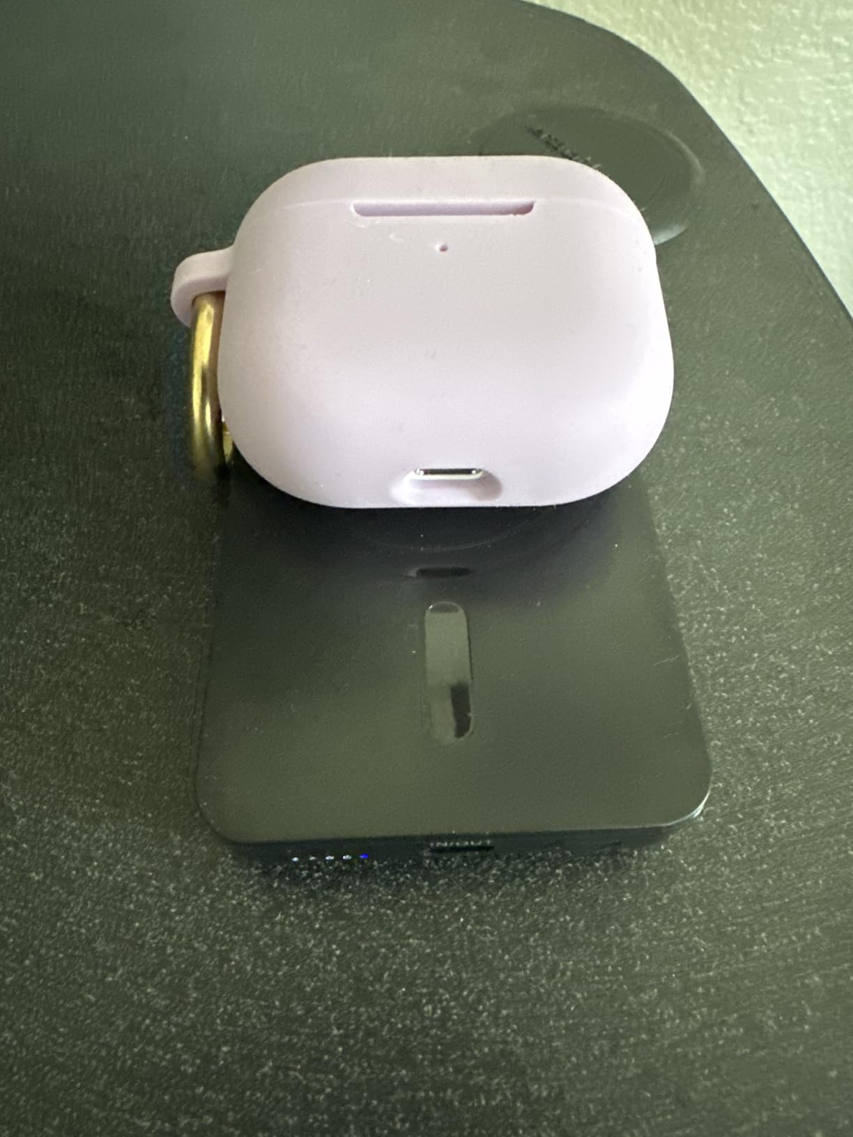 Miady Mini MagSafe-Compatible Portable Charger, 5000mAh 5W Compact Magnetic Power Bank for iPhone 16/15/14/13/12, 12W USB-C Charging Battery Pack customer photo 1