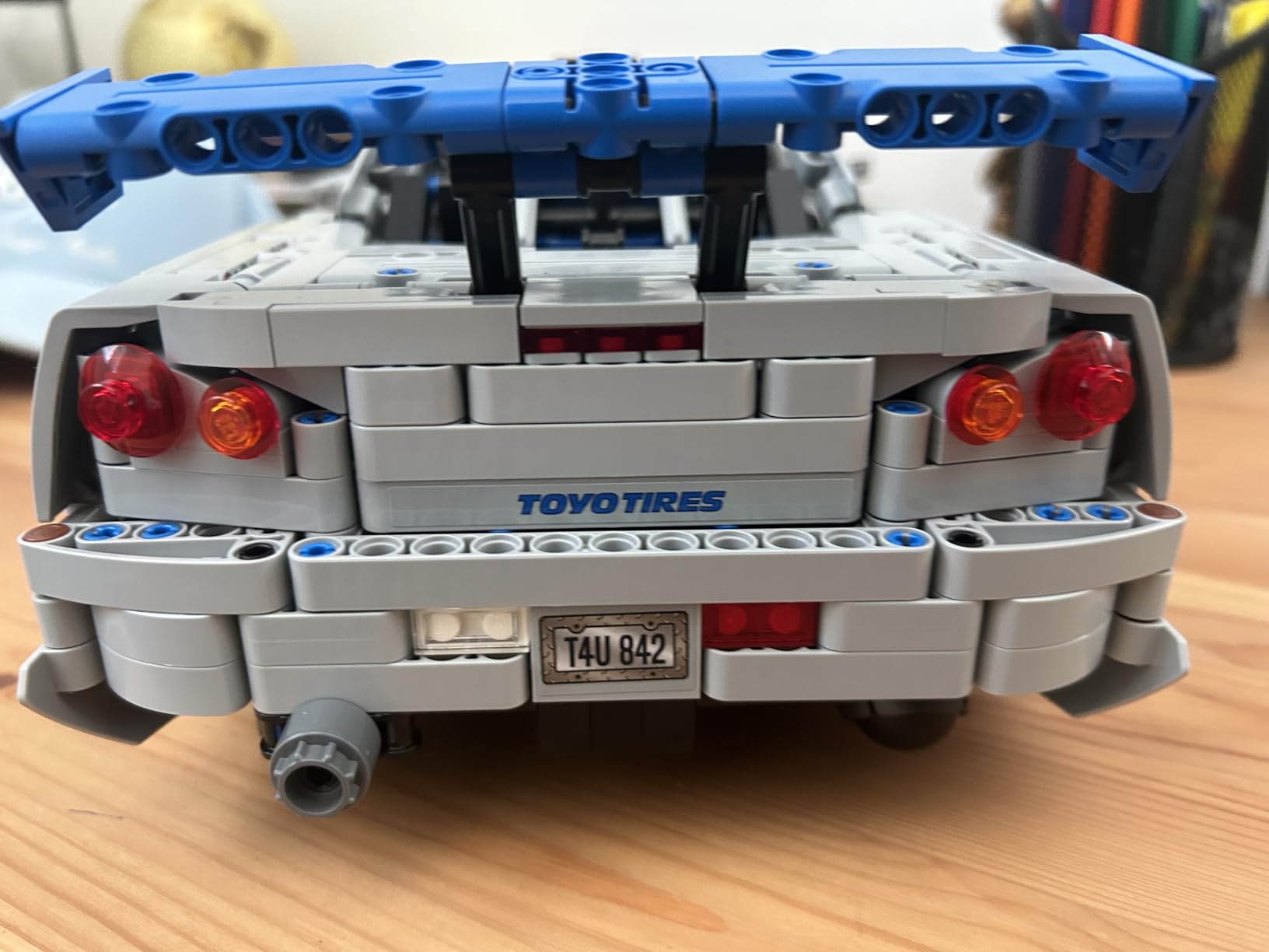 LEGO Technic 2 Fast 2 Furious Nissan Skyline GT-R (R34) Car - DIY Kit and Building Set for Adults - Collectible Model Street Racer with Drift Function - Gift for Car Enthusiasts and Movie Fans - 42210 customer photo 2