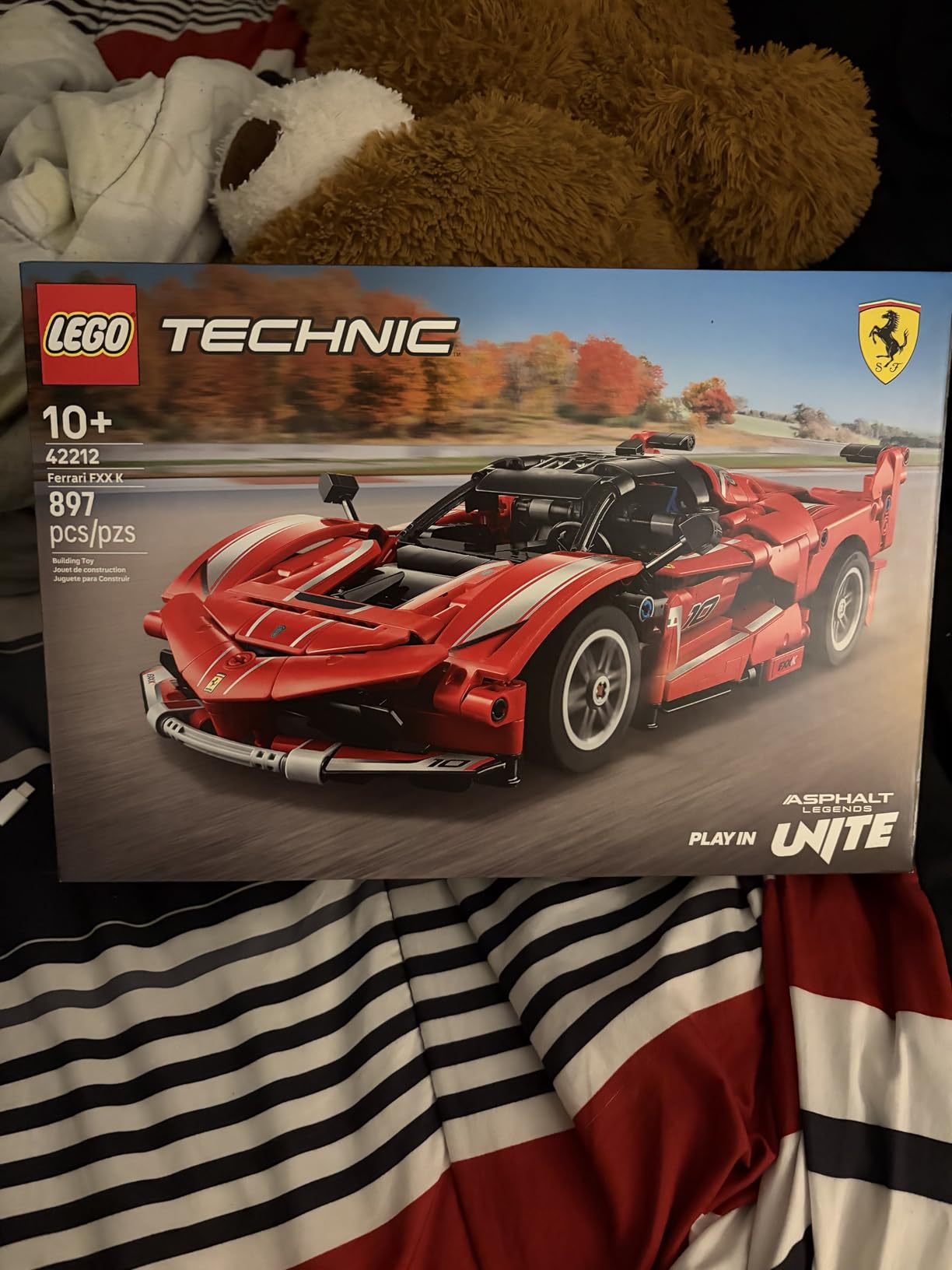 LEGO Technic Ferrari FXX K Toy Car Building Set, 42212 customer photo 1