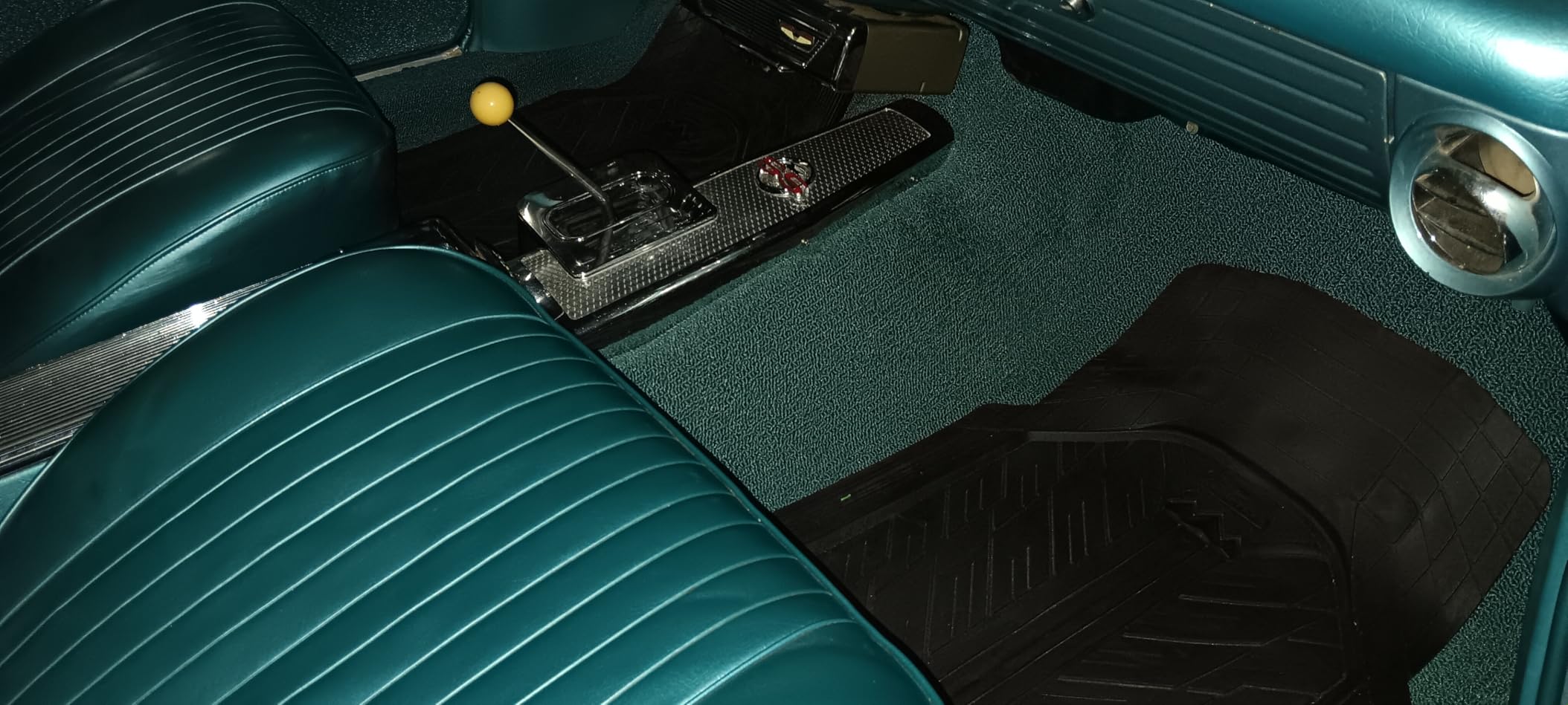 CAR PASS Heavy Rubber Car Floor Mats, Deep Waterproof Car Mats All Weather, Universal Trim-to Fit Automotive Floor Mats for Car SUV Truck Van, Durable Floor Liners Solid Black customer photo 2