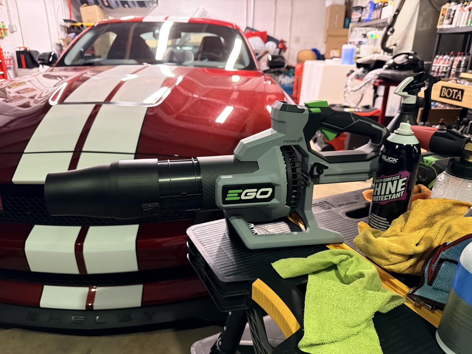 EGO Power+ Leaf Blower, Cordless Electric 880 CFM, Includes (2) 56V 4.0Ah Batteries and Charger - LB8803-2 customer photo 1
