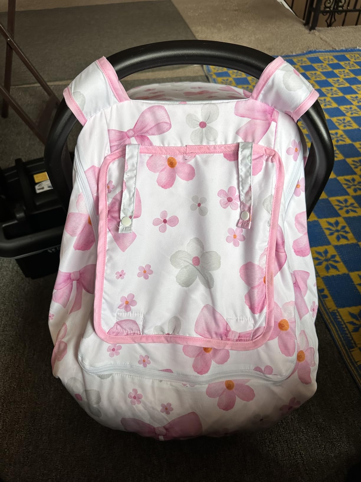 Baby Trend EZ-Lift PRO Infant Car Seat, Dash Tan - Lightweight Premium Carry, Plush Infant Cushioning, Adjustable Harness Support customer photo 2