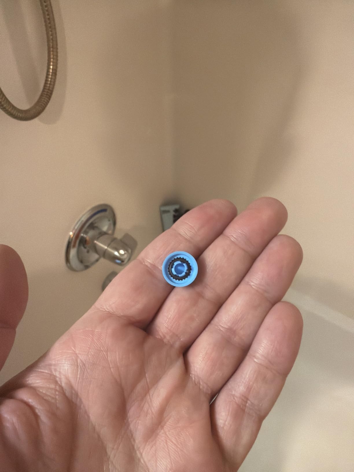 Delta 6-Setting In2ition 2-in-1 Dual Shower Head with Handheld High Pressure ProClean Spray, Brushed Nickel Detachable Shower Head with Hose, 1.75 GPM Flow Rate, Satin Nickel 75655SN customer photo 1