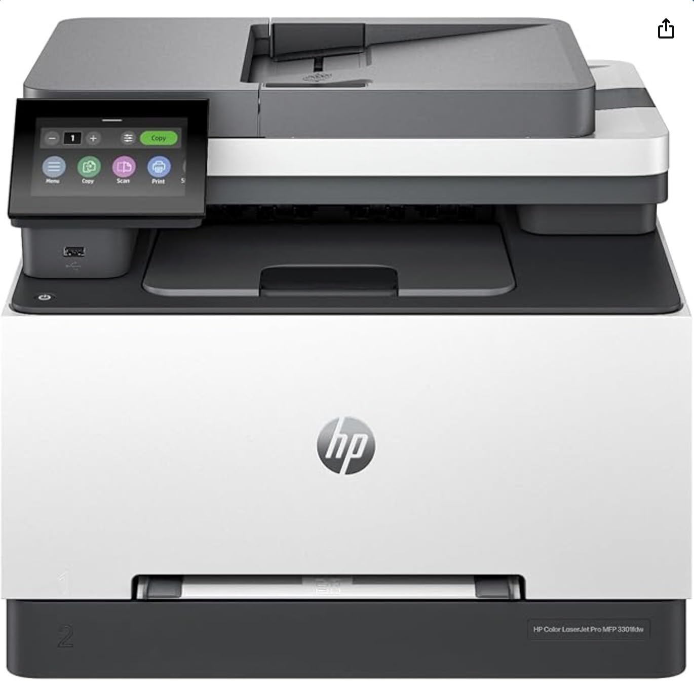 HP Color LaserJet Pro MFP 3301cdw Wireless All-in-One Color Laser Printer, Office Printer, Scanner, Copier, Fax, ADF, Duplex, Best-for-Office (Renewed) customer photo 1