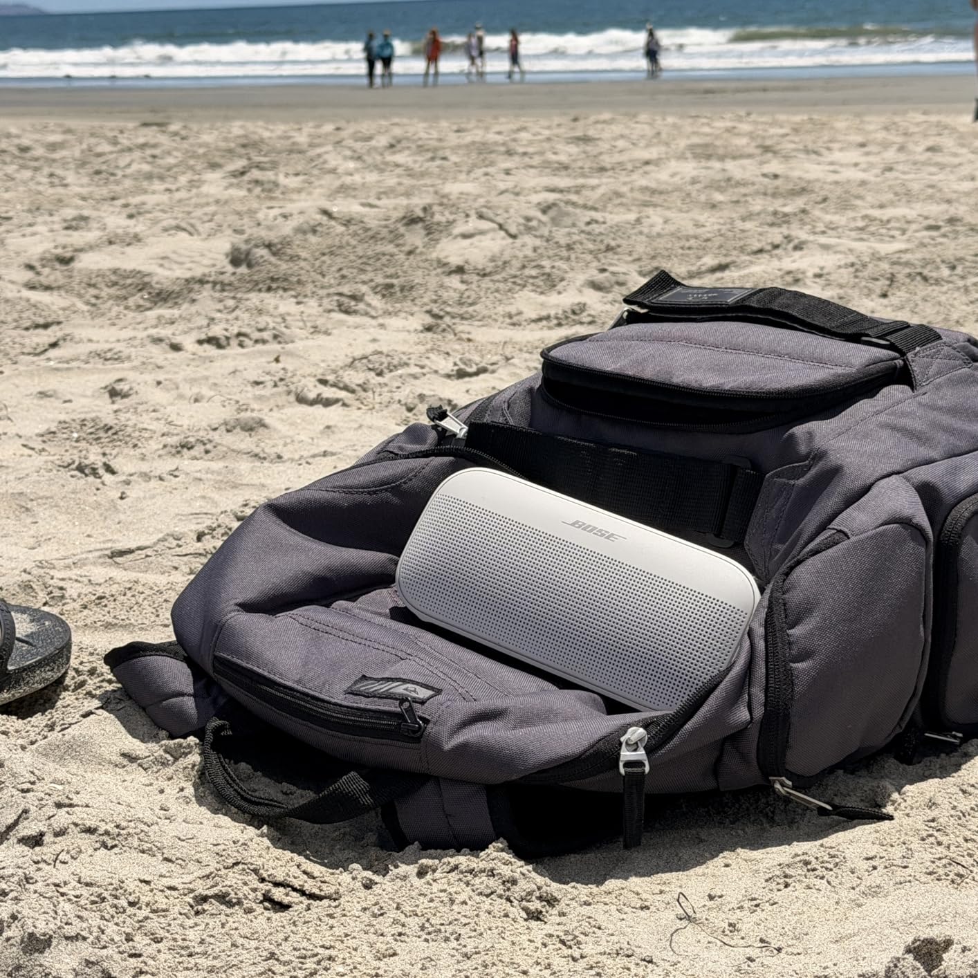 Bose SoundLink Flex Bluetooth Speaker (2nd Gen) - Portable Outdoor Speaker with Hi-Fi Audio, Waterproof and Dustproof, USB-C, Up to 12 Hours Battery Life, Twilight Blue - Limited Edition Color customer photo 2