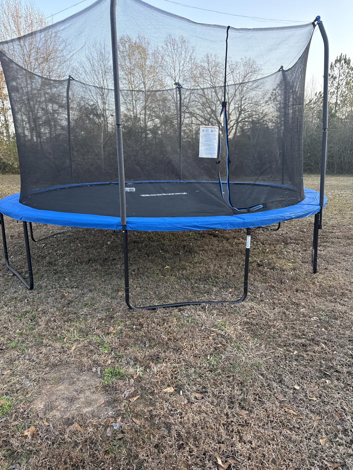 Bestway Xtreme Air 10FT 12FT 15FT Outdoor Trampoline for Kids and Adults, No-Gap Security Enclosure Net, Foam-Padded Poles, Fast & Easy Assembly, ASTM Approved, 2-Year Warranty customer photo 1
