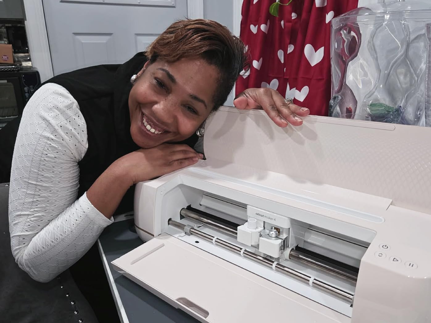 Cricut Maker 4 Sticker Making Bundle - Print Then Cut Machine with Waterproof Sticker Paper customer photo 2