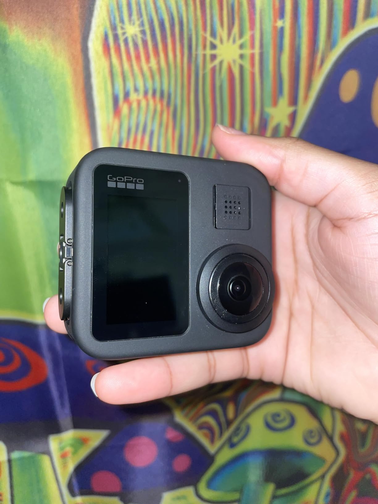 GoPro MAX - Waterproof 360 + Traditional Action Camera with Touch Screen, Spherical 5.6K30 HD Video, 16.6MP 360 Photos, 1080p Live Streaming, Stabilization customer photo 2