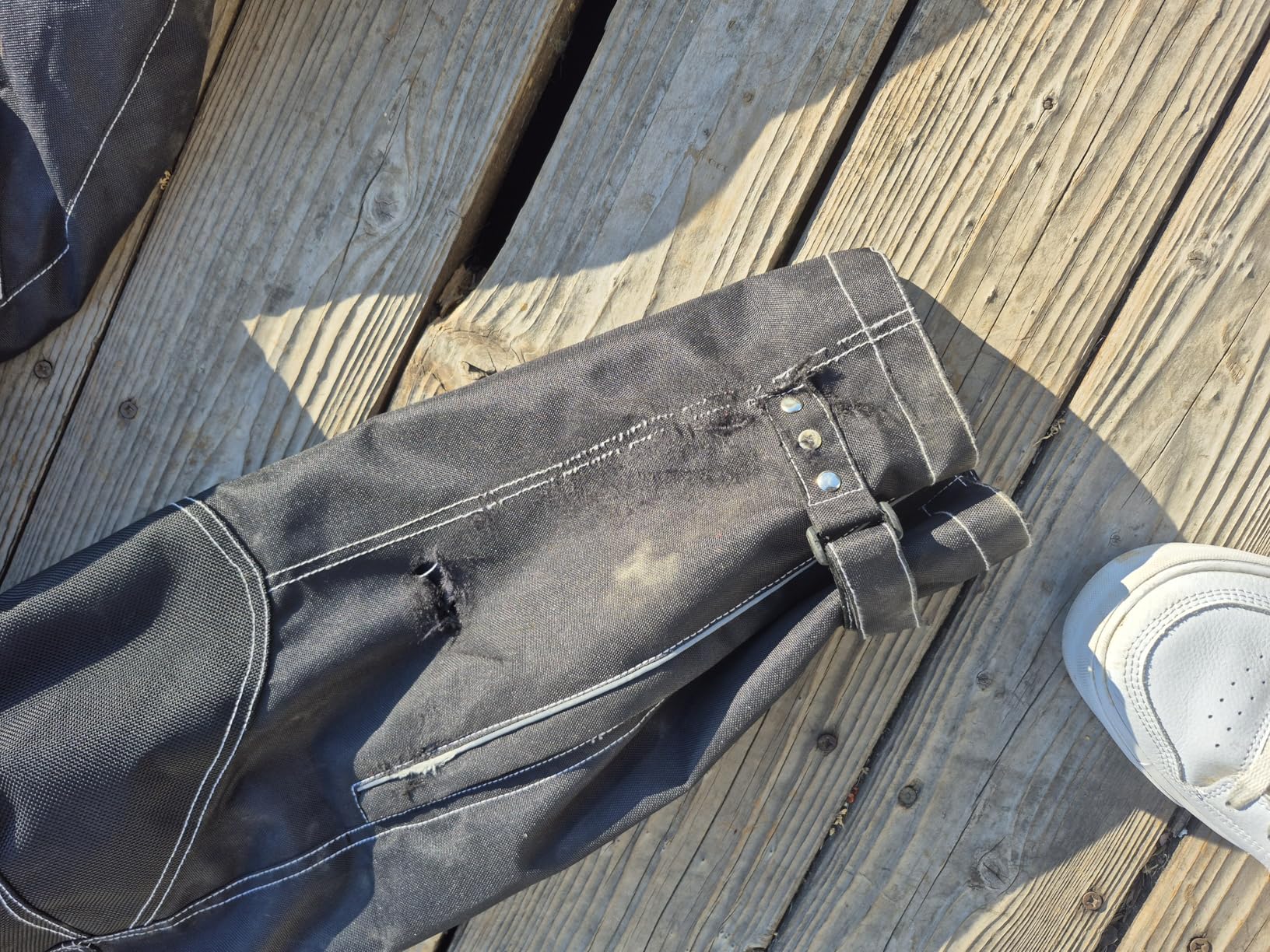 RFG Motorcycle Pants Mens - Waterproof Motorcycle Riding Pants - Ventilation Zippers customer photo 2