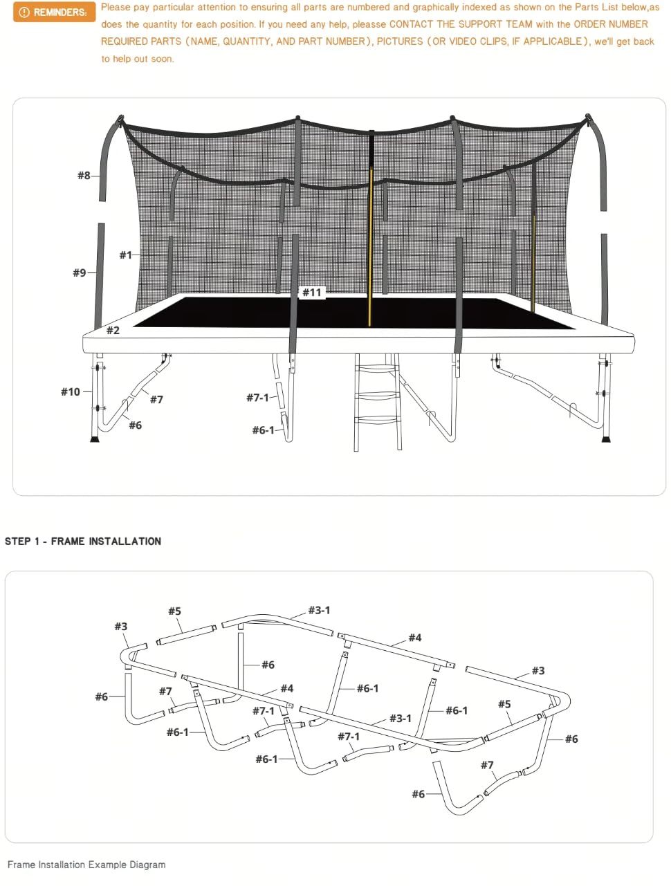 Zupapa 1800LBS Weight Capacity Rectangle Trampoline 10x17FT 9X15FT 8X14FT Outdoor Square Gymnastics Trampolines with Basketball Hoops for Kids Adults Long Large Big Rectangular Tumbling Trampolin customer photo 2