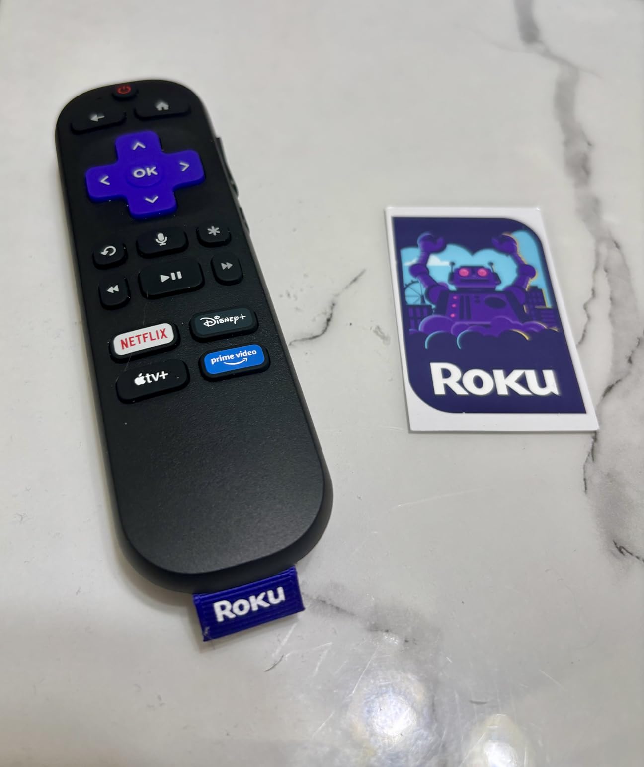 Roku Streaming Stick HD - HD Streaming Device for TV with Roku Voice Remote, Free & Live TV customer photo 1