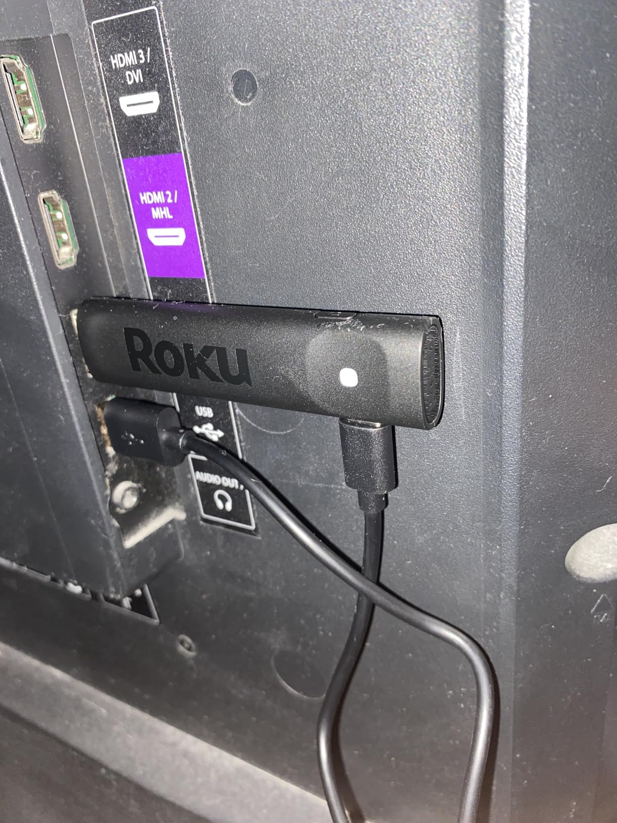 Roku Streaming Stick Plus - 4K & HDR Roku Streaming Device for TV with Voice Remote - Free & Live TV customer photo 2