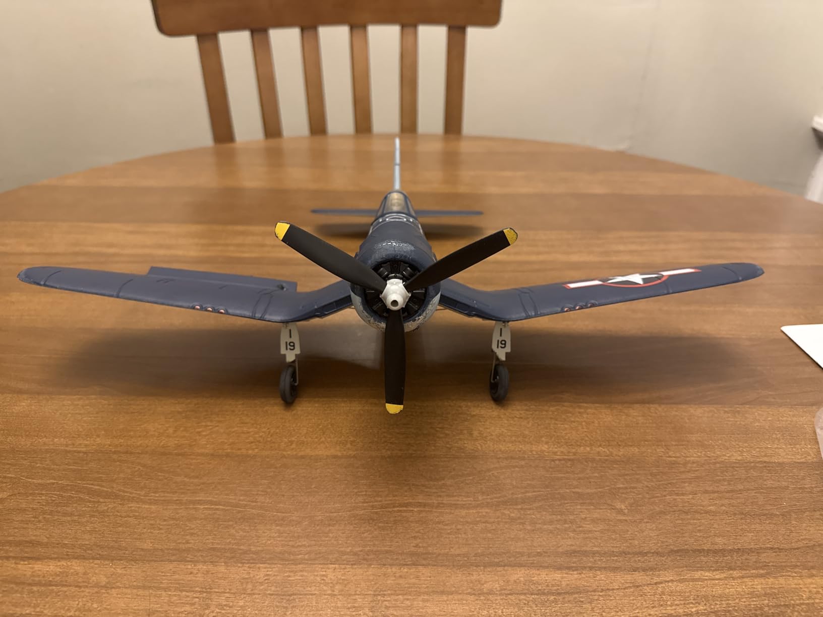 LEAMBE Brushless 4 Channel RC Plane F4U Corsair 500mm Remote Control Airplane Fighter RTF with 6-Axis Gyro, 3 Modes & Aerobatics for Beginners & Adults customer photo 2
