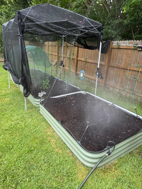 Vego Garden Irrigation Kit - Drip Irrigation System for Raised Garden Beds, Efficient Watering Solution for Vegetables, Flowers, and Plants, Easy DIY Installation (Large) customer photo 2