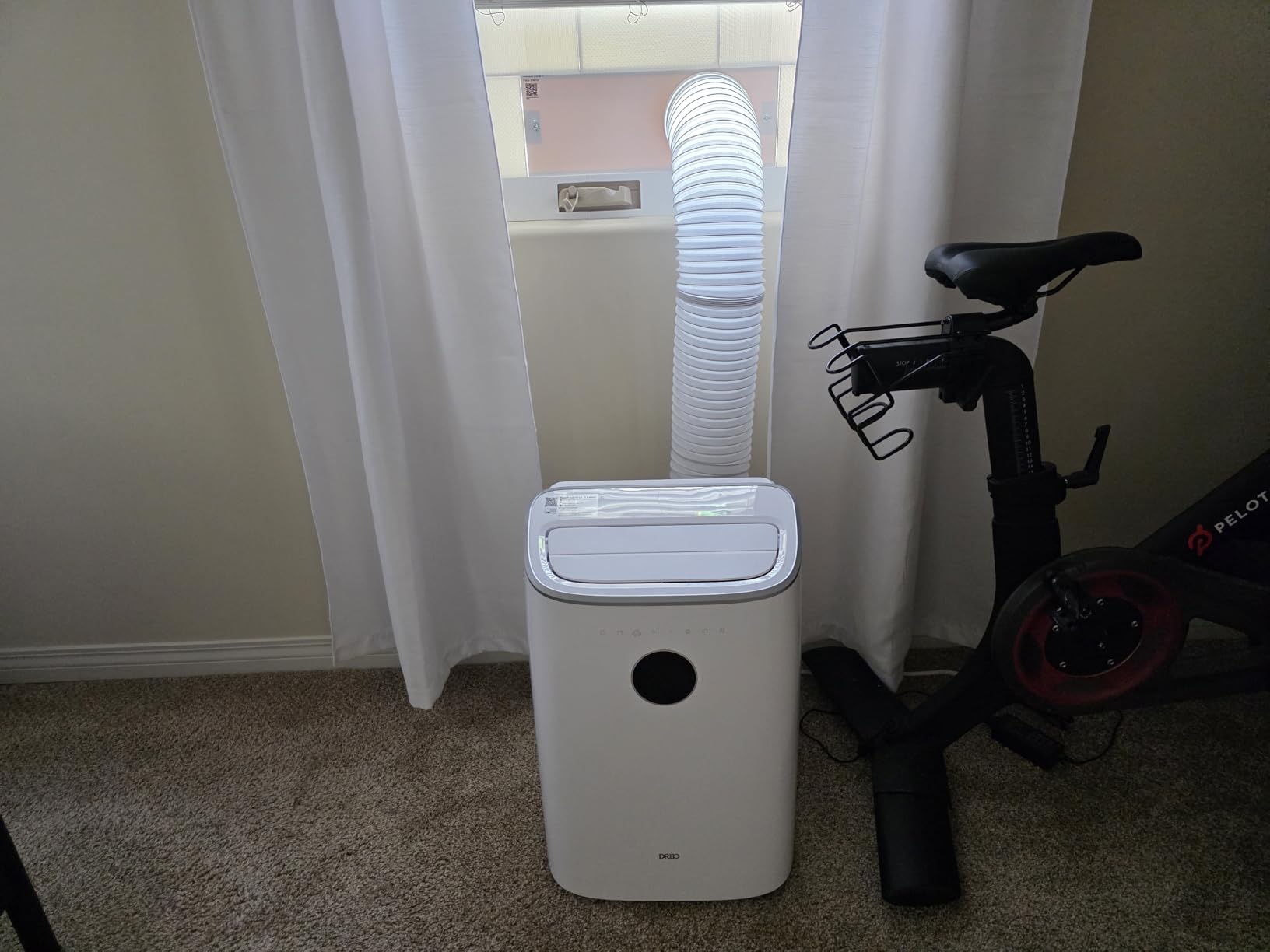DREO Portable Air Conditioner 318S, 8000 BTU ASHRAE (5000 BTU DOE) Smart AC Unit for Bedroom with Drainage-free Cooling, Fan&Dehumidifier 3 in 1, APP/Voice/Remote, Quiet Standing AC for Room Indoors customer photo 1