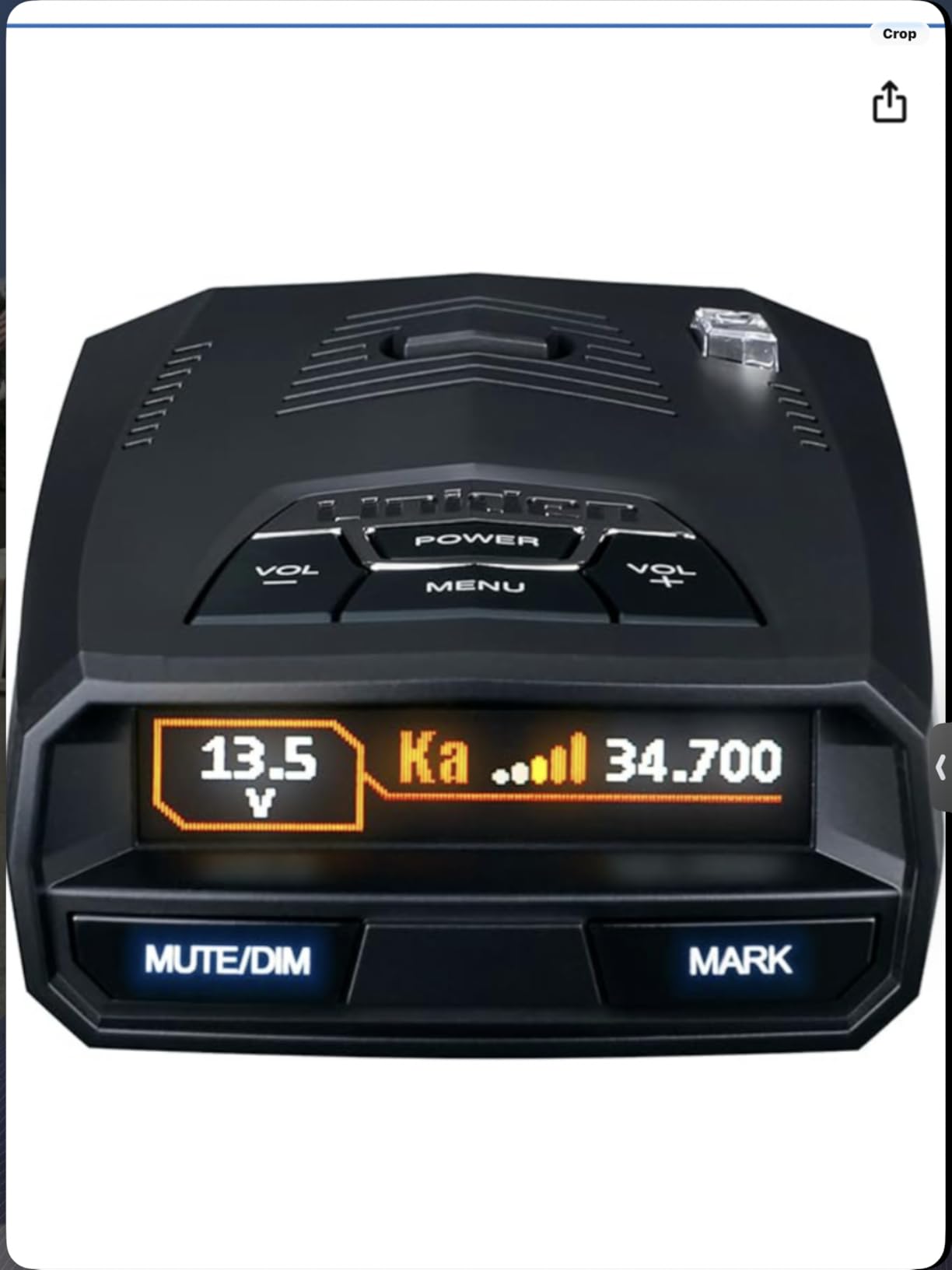 Uniden R4W Extreme Long-Range Laser/Radar Detector, Record Shattering Performance, 360° Awareness, Built-in GPS, Wi-Fi, Bluetooth, Voice Alerts, Red Light & Speed Cameras, R/TACH App customer photo 2