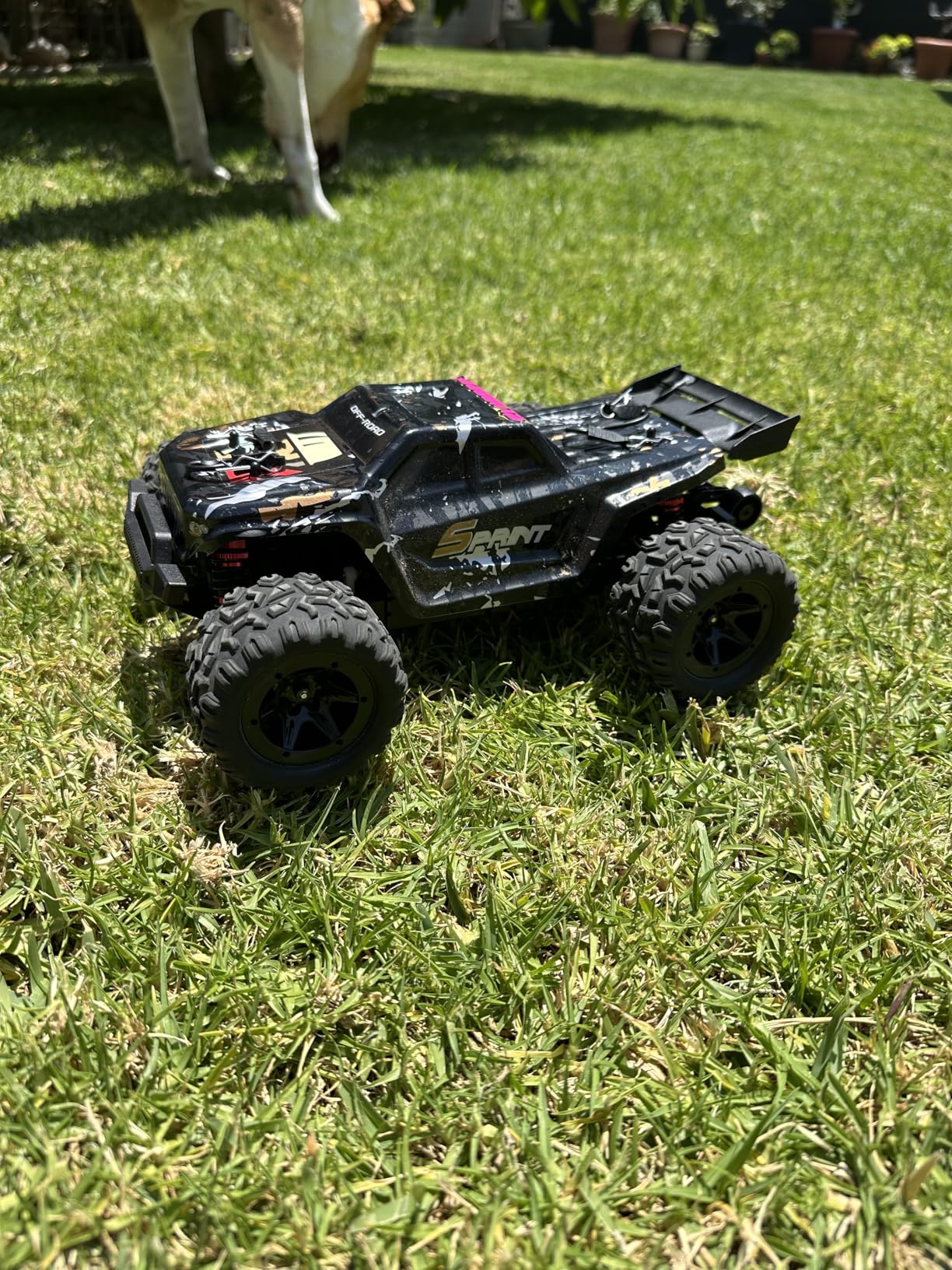 DEERC 9309E All Terrain Fast RC Cars for Adults 40KPH,4WD Electric Off-Road Remote Control Monster Truck,2.4Ghz High Speed Car,Waterproof Monster Truck with 2 Batteries for Boys & Kids customer photo 1