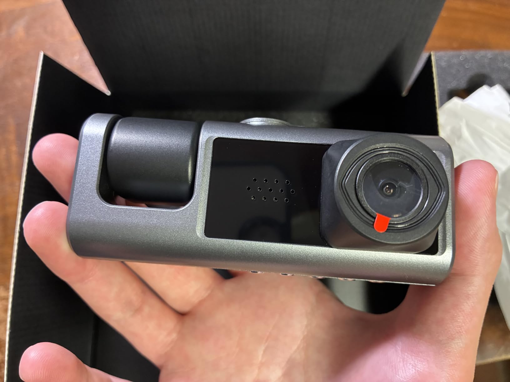 Galphi 3 Channel WiFi Dash Cam Front and Rear Inside, 2.5K+1080P+1080P Car Dash Camera for Cars Front and Rear, Dashcam with G-Sensor, Loop Recording, 24H Parking Mode, SD Card NOT Included customer photo 2