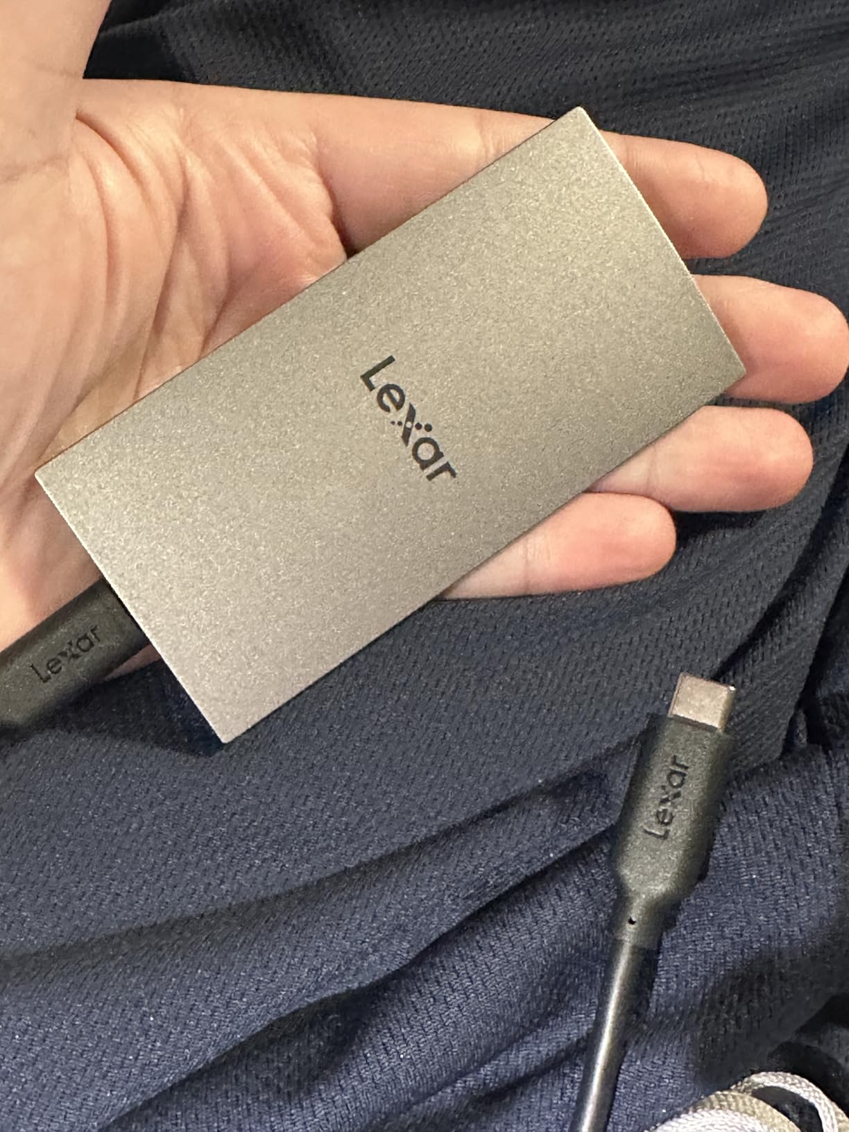 Lexar ES3 1TB External SSD, USB 3.2 Gen2 Portable SSD, Up to 1050MB/s Read customer photo 1