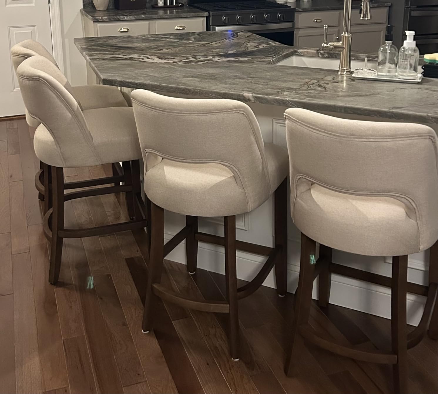 VKNOW Bar Stools Set of 2, 26