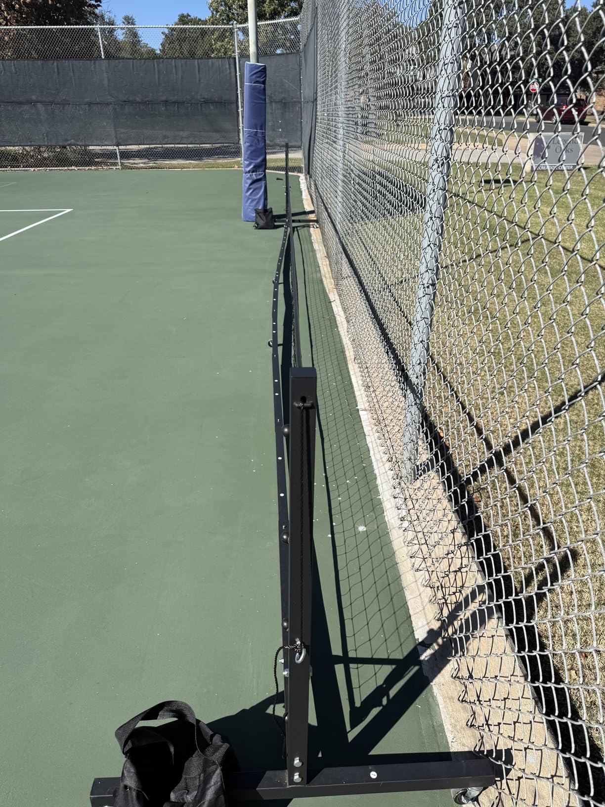 Pro Pickleball Net - Hand Winch Tension System, 22ft Tournament-Grade, Anti-Sag, Locking Wheels, Heavy-Duty Frame, Easy Setup, Portable & Carry Bag Included customer photo 1