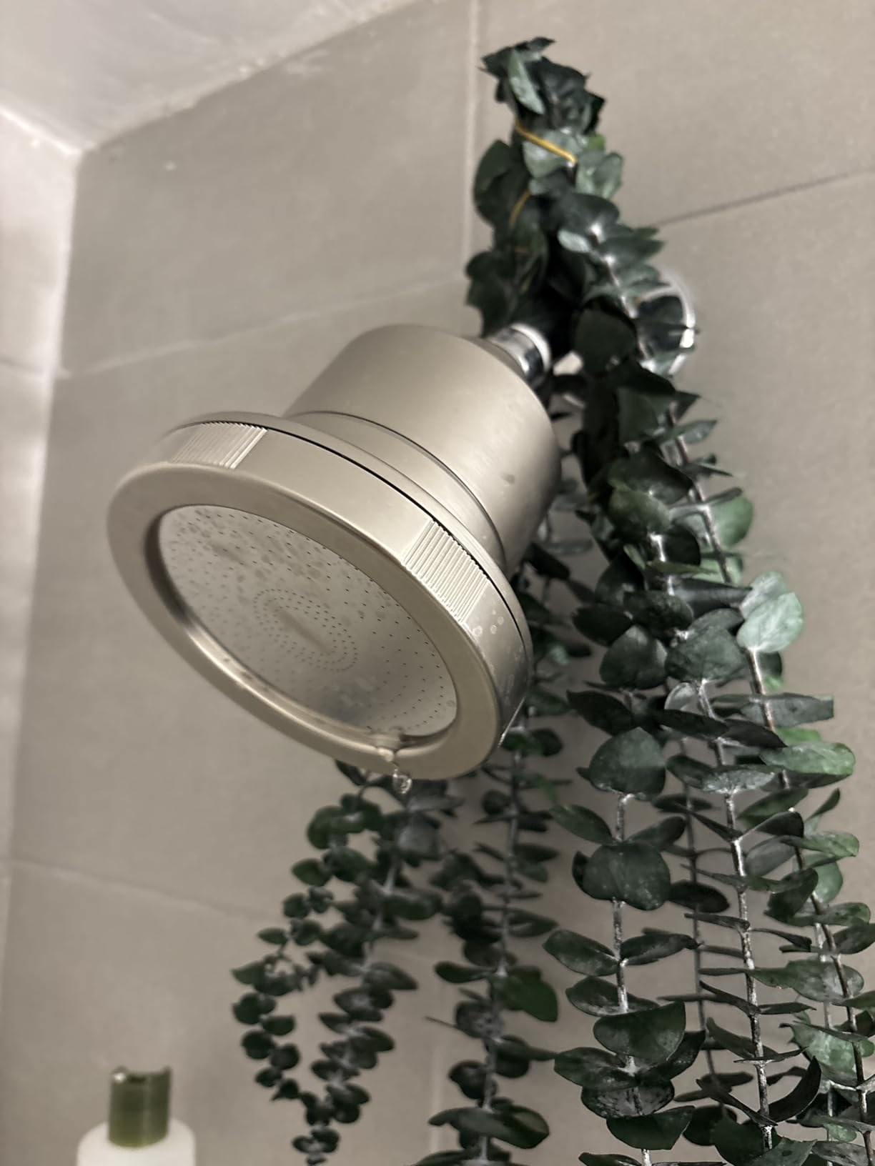 MDhair Filtered Shower Head for Healthier Hair & Skin - Removes Chlorine & Heavy Metals, High Pressure Shower Head Filter for Hard Water, Dermatologist-Formulated Water Softener for Hard Water customer photo 1