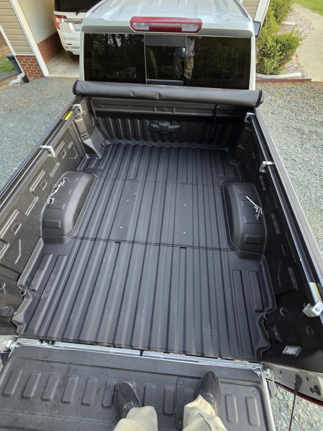 TripleAliners Truck Mat Compatible with 2024-2026 Ford F150 & Lightning 5.5FT Accessories, Truck Bed Mat Heavy Duty Custom Fit All Weather Protection TPE Pickup Liner customer photo 2