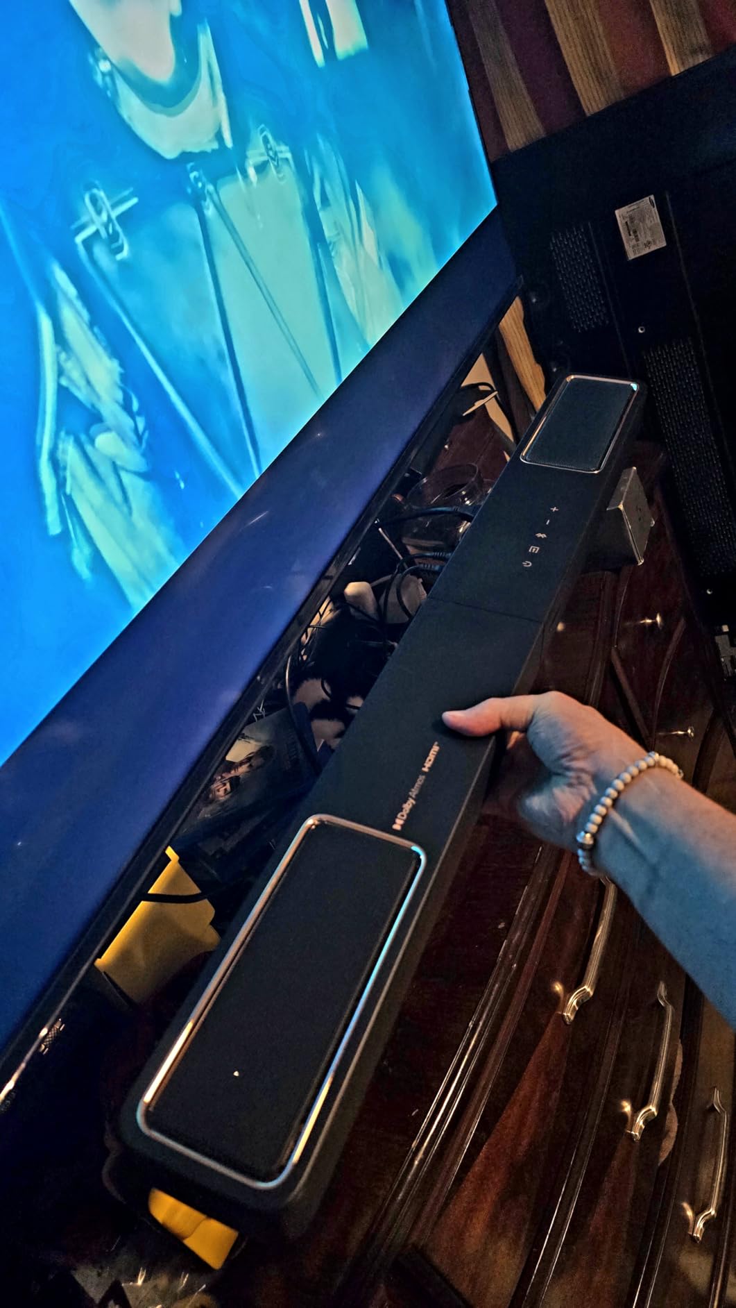 ULTIMEA 5.1.2ch Sound Bar with Dolby Atmos, Surround Sound System for TV with 2 Surround Speakers, Sound Bar for Smart TV, Soundbar for Home Theater, BT 5.4, HDMI eARC, Skywave F40 (New, 2026 Model) customer photo 1