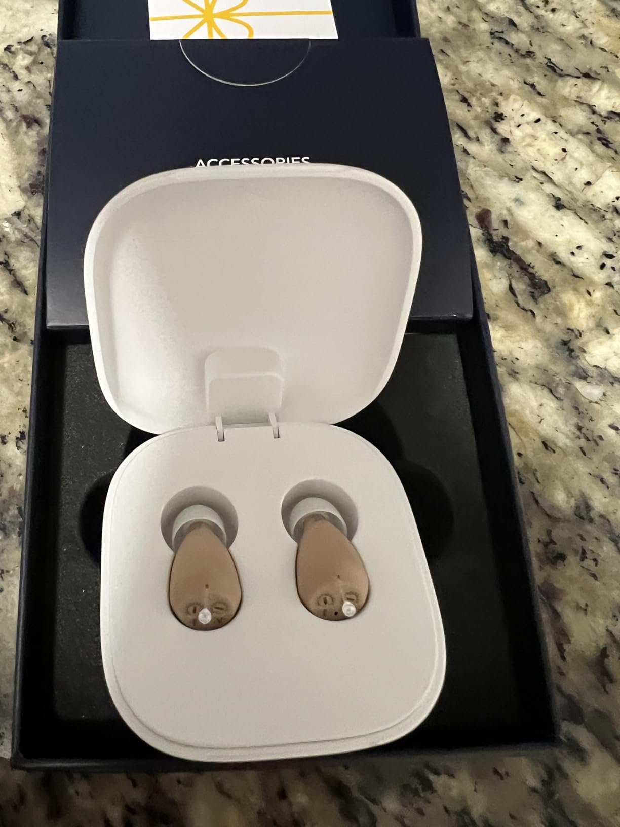 Audien Atom One OTC Hearing Aids - Wireless, Rechargeable, and Comfortable | Clear Sound in a Small, Discreet Design for Seniors & Adults with Hearing Loss customer photo 1
