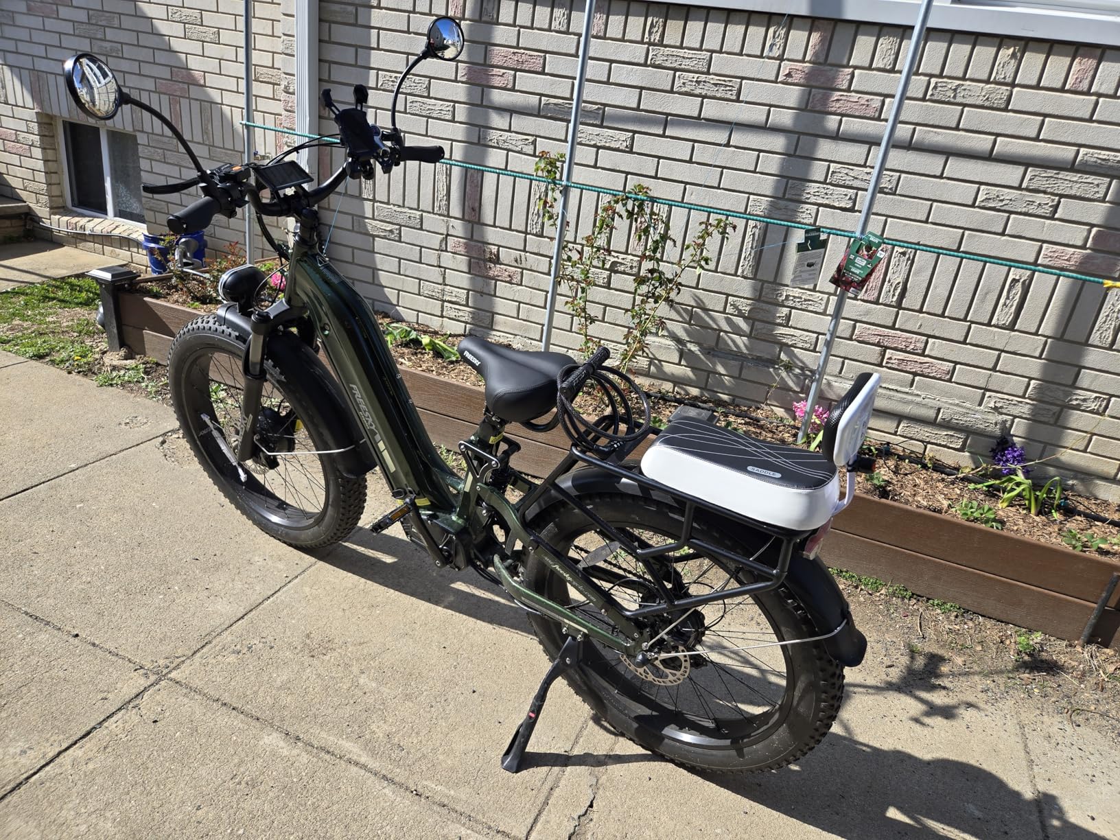 FREESKY Ranger AIR Dual Motor Electric Bike for Adults, 3500W 200NM Fast Ebike, 105Miles Long Range E Bike, Full Suspension Electric Mountain Bike, 26'' Fat Tire Electric Bicycle customer photo 1