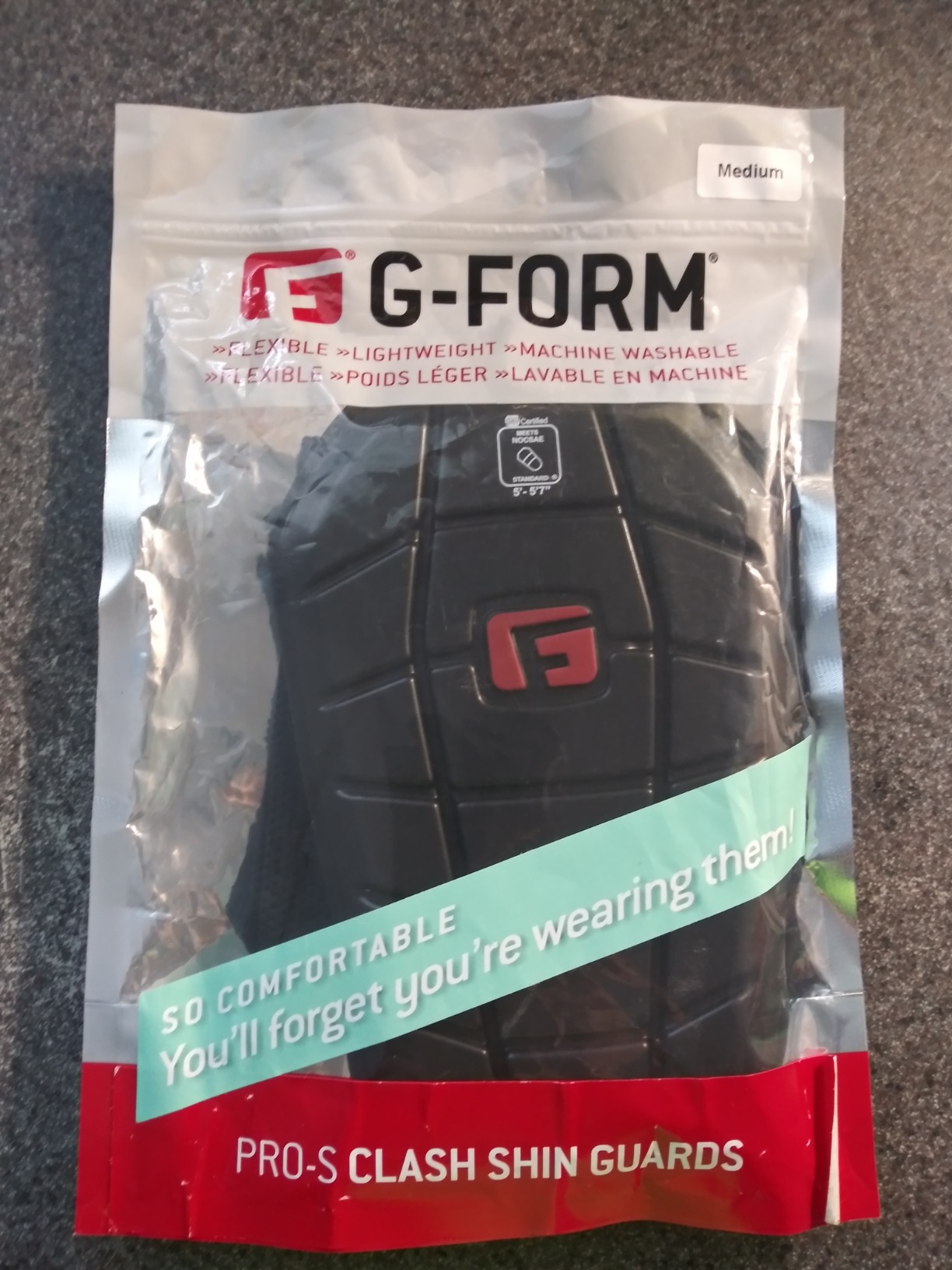 G-Form Pro-S Blade Soccer Shin Guards - Adult Shin Guards - Shin Guards for Protection customer photo 2