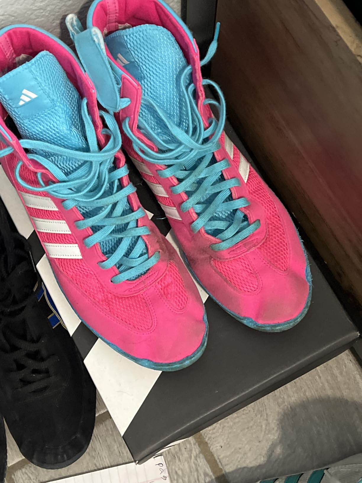 adidas SpeedEx Wrestling Shoes customer photo 1