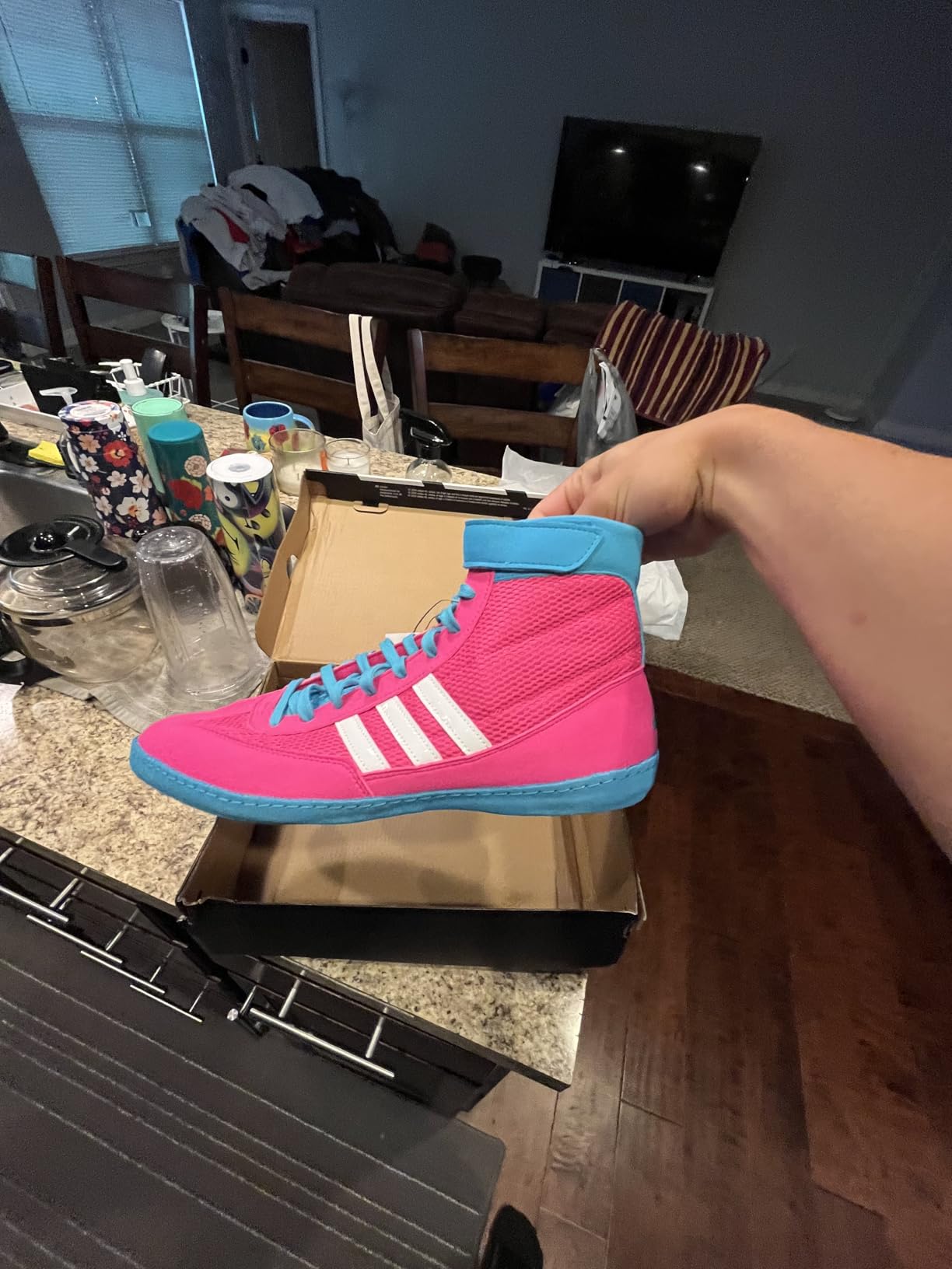 adidas SpeedEx Wrestling Shoes customer photo 2