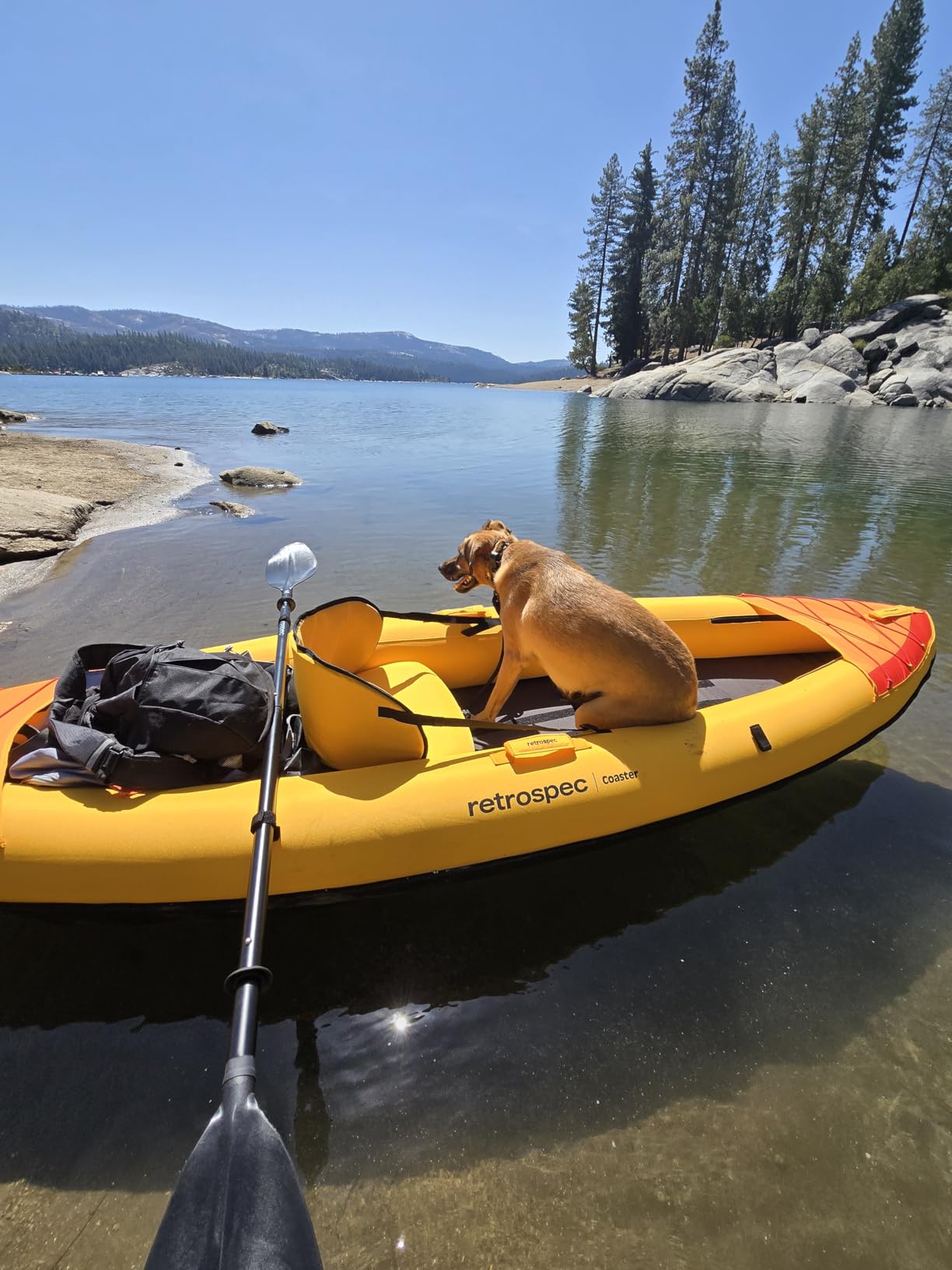 Retrospec Coaster Single & Tandem Inflatable Kayak for Adults - Blow Up Kayak, 220 & 440lb Capacity, Portable Lightweight Kayak with Paddle, Pump & Carry Bag customer photo 2