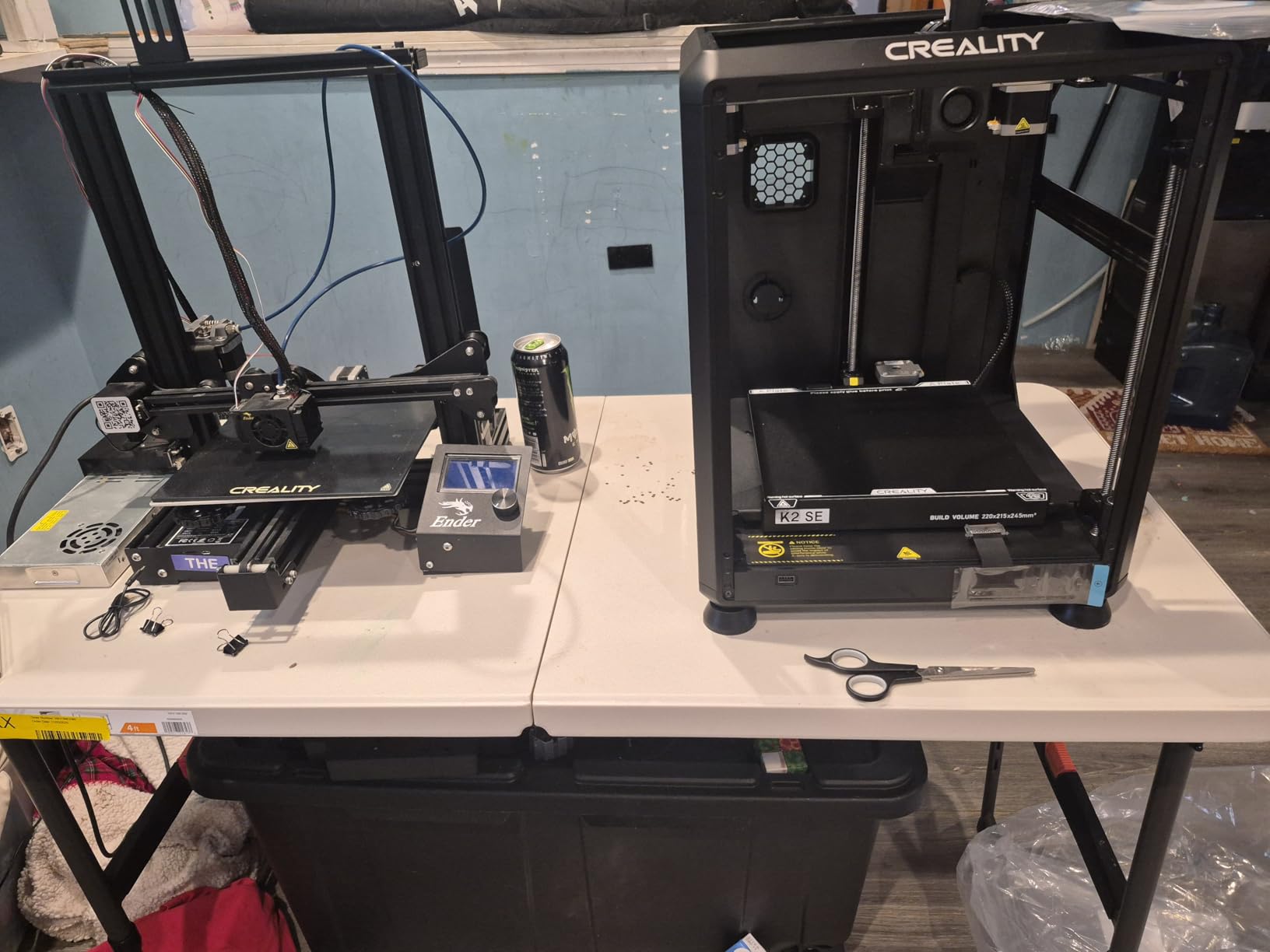 Creality Ender 3 V3 SE 3D Printer, 250mm/s Faster Print Speed CR Touch Auto Leveling Sprite Direct Extruder Dual Z-Axis Auto Filament Loading Ender 3 Upgrade 3D Printer Print Size 8.66x8.66x9.84 inch customer photo 1
