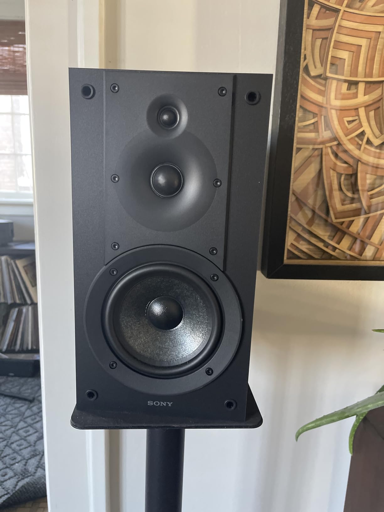Sony CS Speakers, SS-CS5M2 3-Way 3-Driver Hi-res Bookshelf Speakers (Pair), 2025 Model,Black customer photo 1
