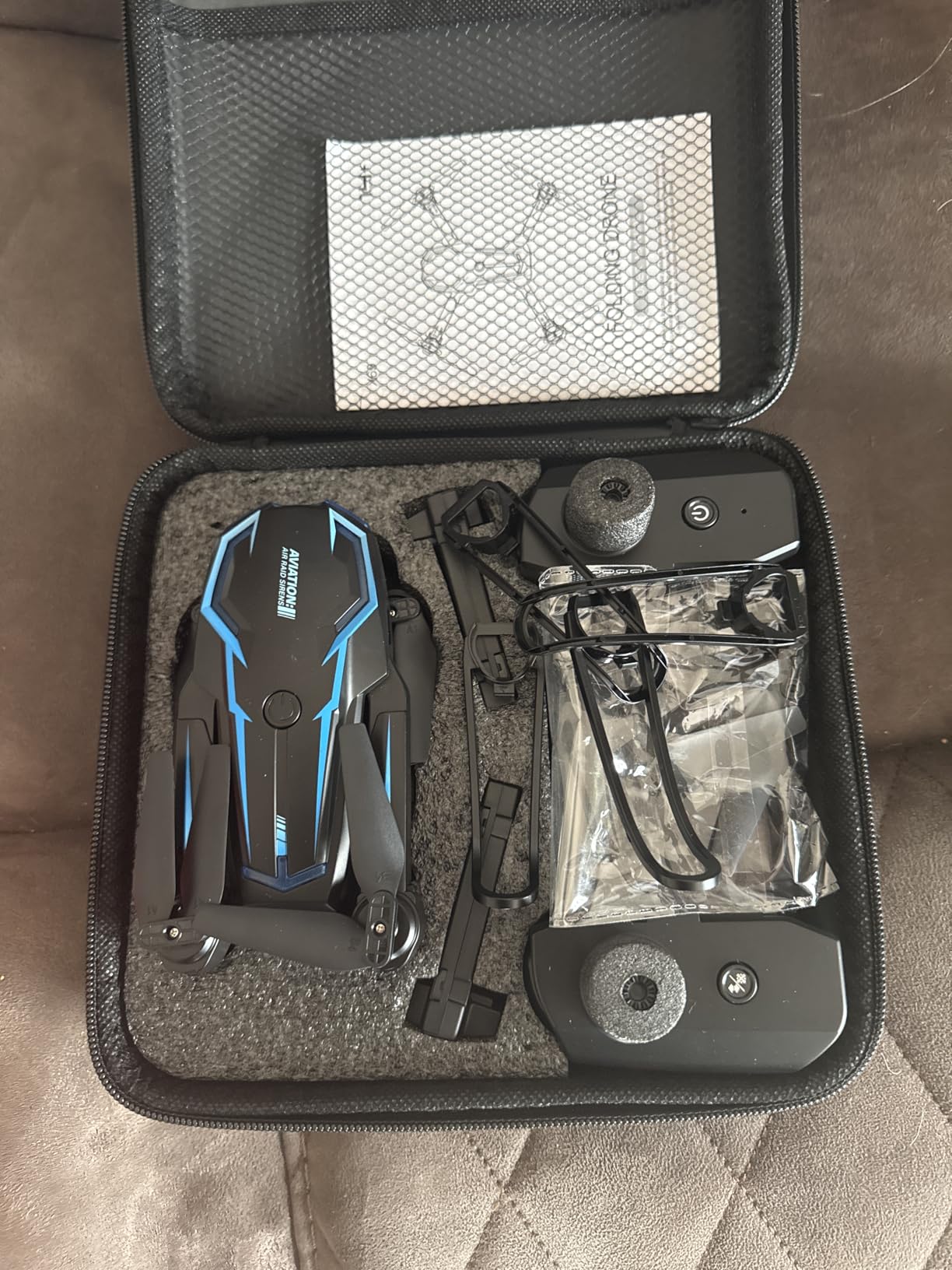 Drone with Camera for Adults, 2K HD FPV Drones with Upgrade Altitude Hold, One-Key Take Off/Landing, Speed Adjustment, Headless Mode, 2 Batteries, Toys Gifts for Teen Boys Girls, Beginner customer photo 2