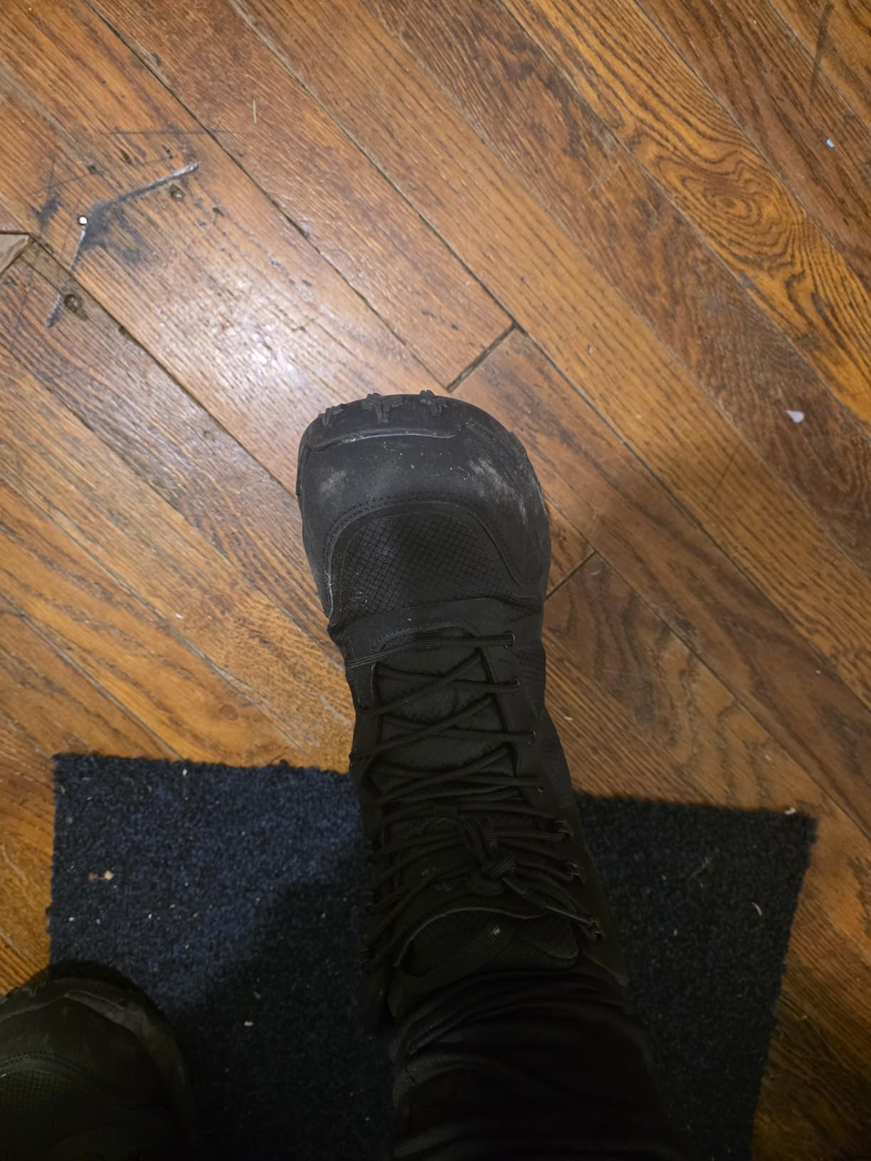 NORTIV 8 Men's Composite Toe Work Boots - 8'' Lightweight ASTM F2412-24 & ASTM F2913-24 Safety Boots with Side Zipper for Construction & Warehouse, Metrostrike-Nano customer photo 2