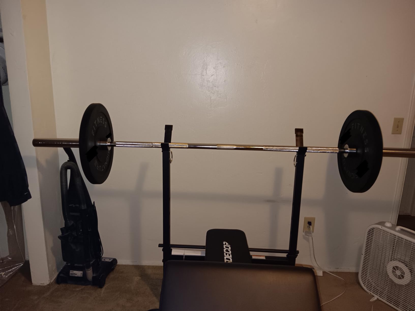 Fitvids Olympic Bumper Plates Set, 2