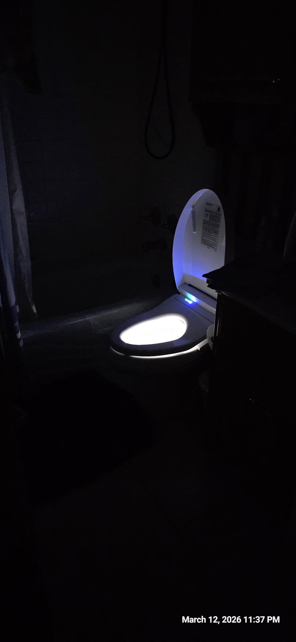 TOTO WASHLET S5 Electronic Bidet Toilet Seat with Instantaneous Water Heating, PREMIST and EWATER+ Wand Cleaning, Elongated, Cotton White - SW3446#01 customer photo 2