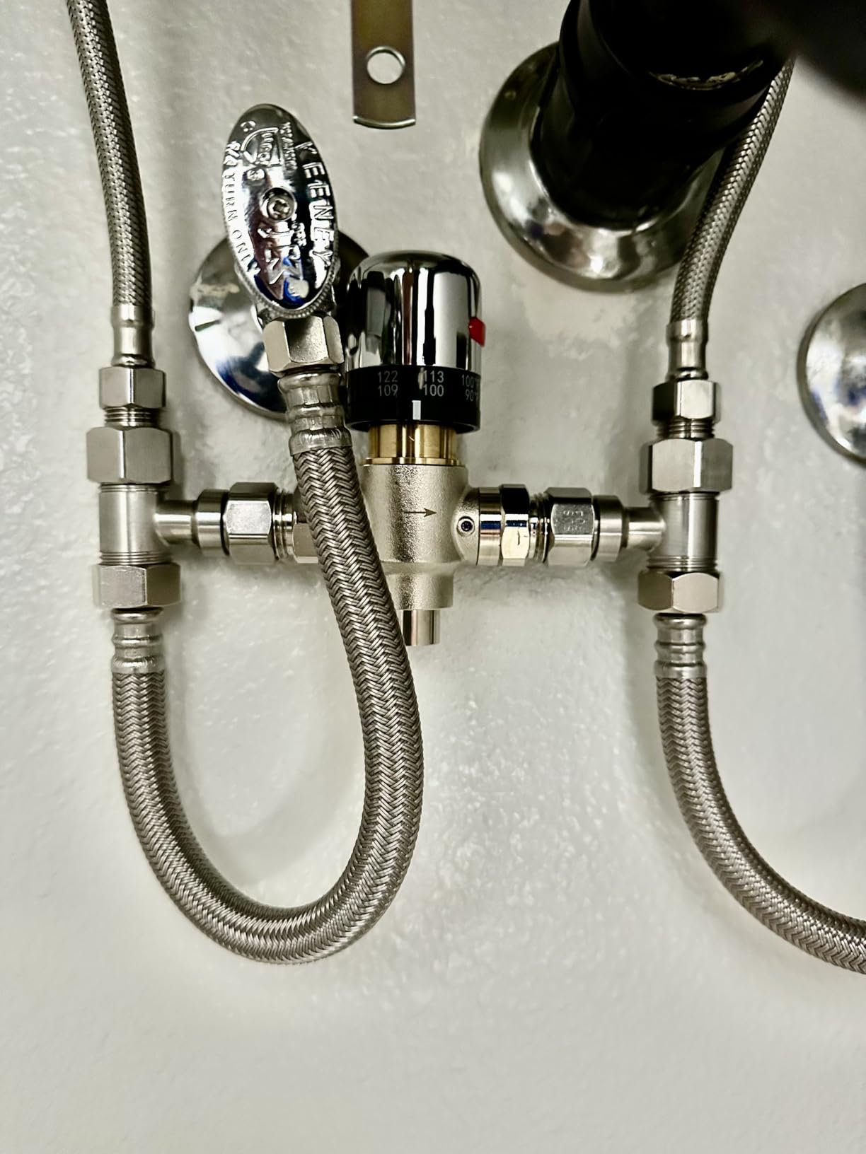 Instant Hot Water Recirculating Pump Kit for Tank Water Heater, Circulation Pump for House with 304 Stainless Steel Adjustable Bypass Valve and Timer, Replace 595916 0955805(3-Year Warranty) customer photo 2