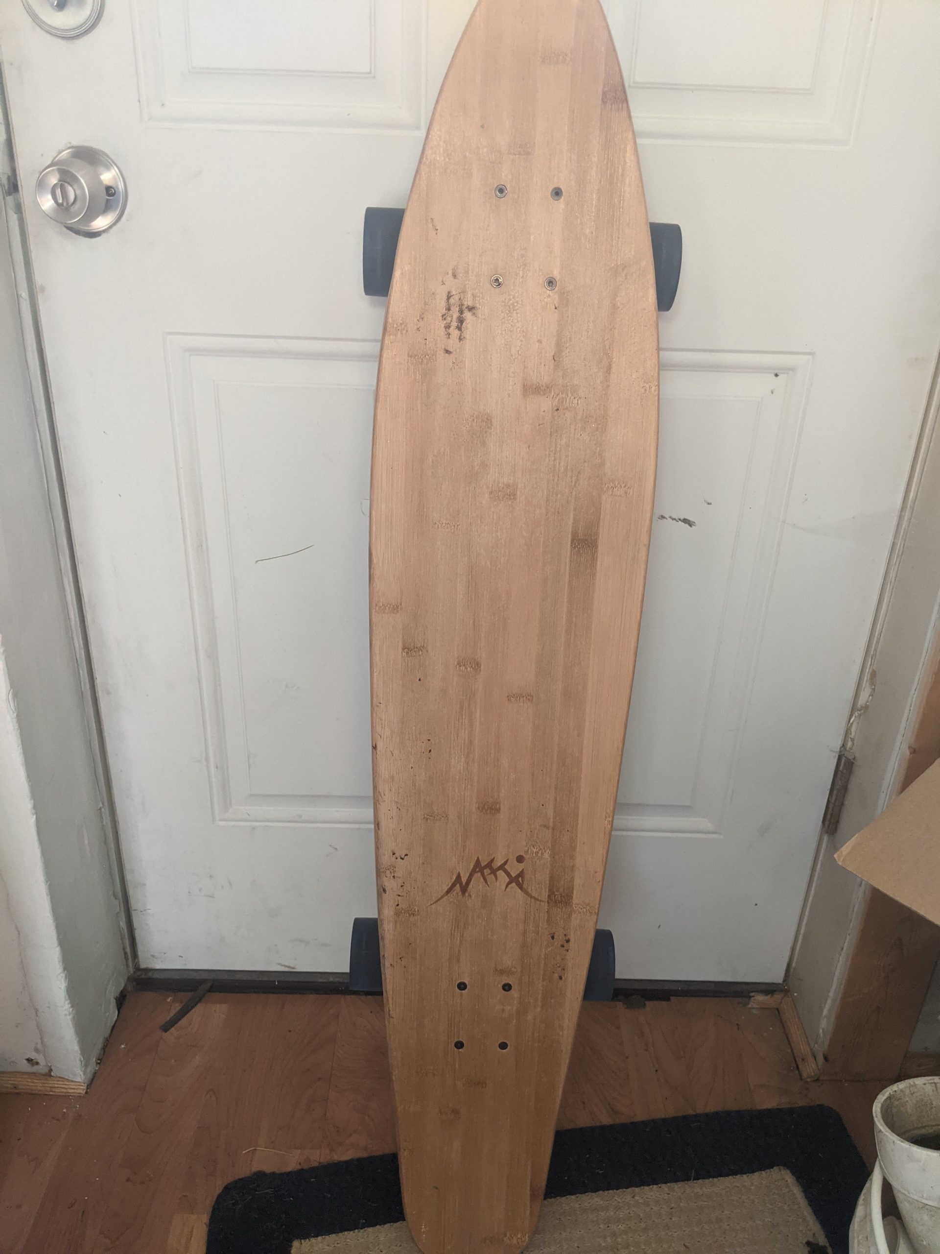Nattork Longboard Skateboard Complete 8 Ply Canadian Hard Maple for Commuting, Carving & Downhill Riding with T-Tool, Made for Adults, Teens and Kids customer photo 1