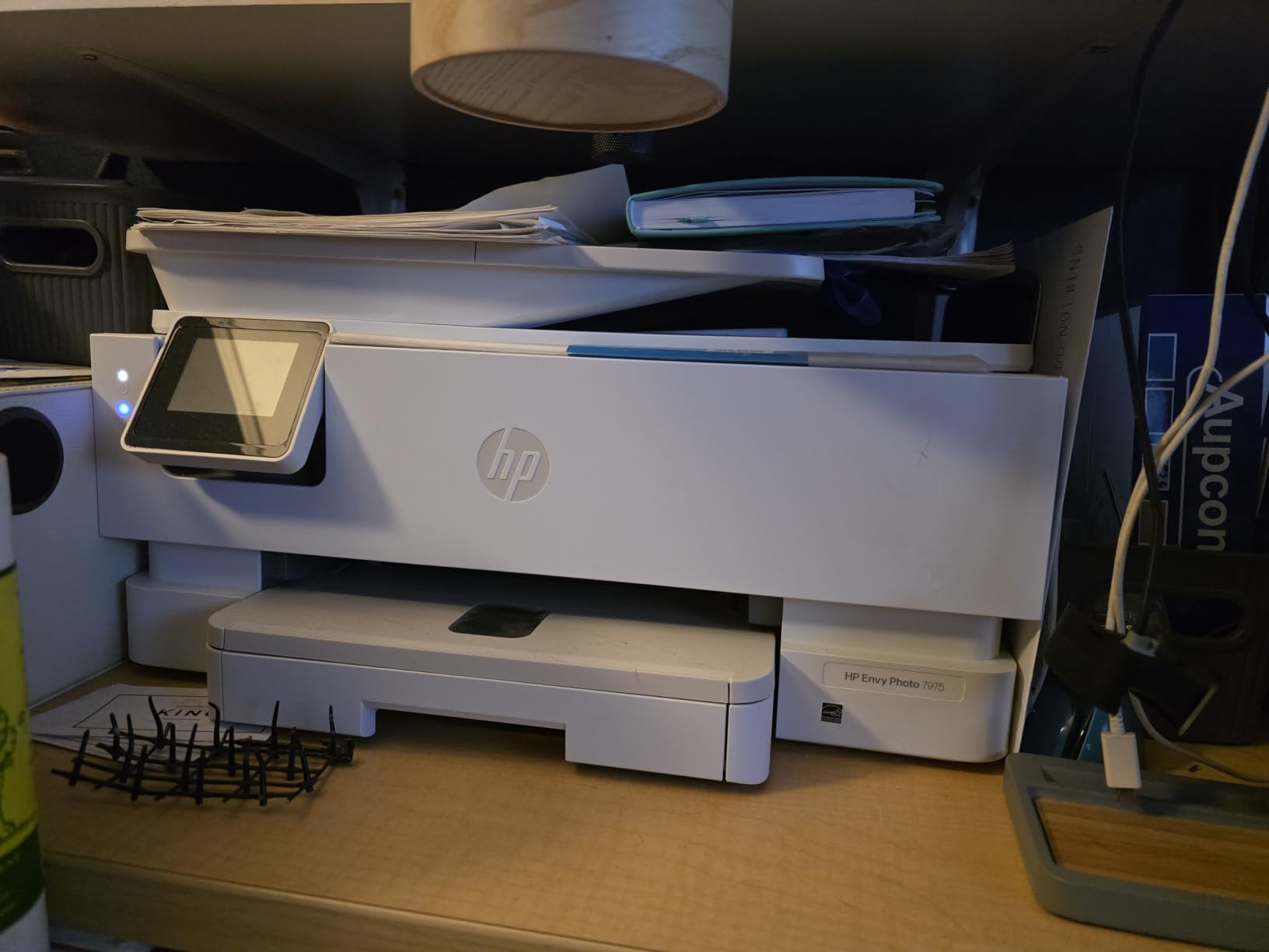 HP Envy Photo 7975 Wireless Color Inkjet Photo Printer, Print, scan, Copy, Easy Setup, Mobile Printing, Best-for-Home customer photo 2