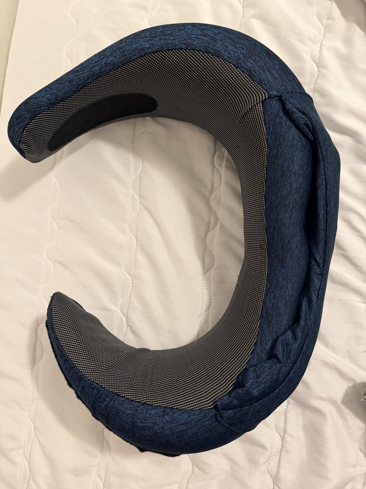 Travel Pillow - Hooded Neck Pillow Airplane Memory Foam Filling for Plane, Office, Cars Sleeping, Road Trip, Long Flights, Airplane Travel Essentials, Includes Eye Mask & Earplugs (Green) customer photo 2