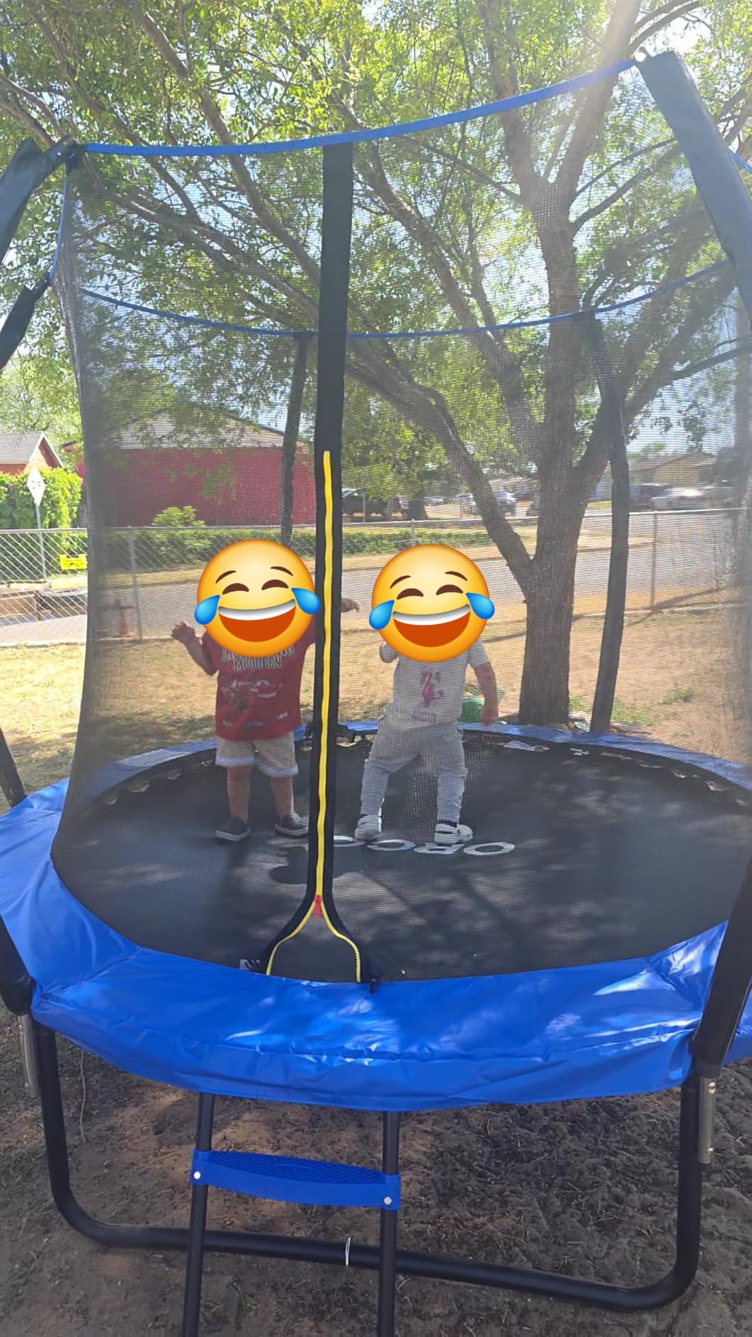 ORCC Kids Trampoline, 1200LBS Weight Capacity Outdoor Trampoline 16 15 14 12 10 8FT Yard Trampolines for Kids Adults customer photo 2