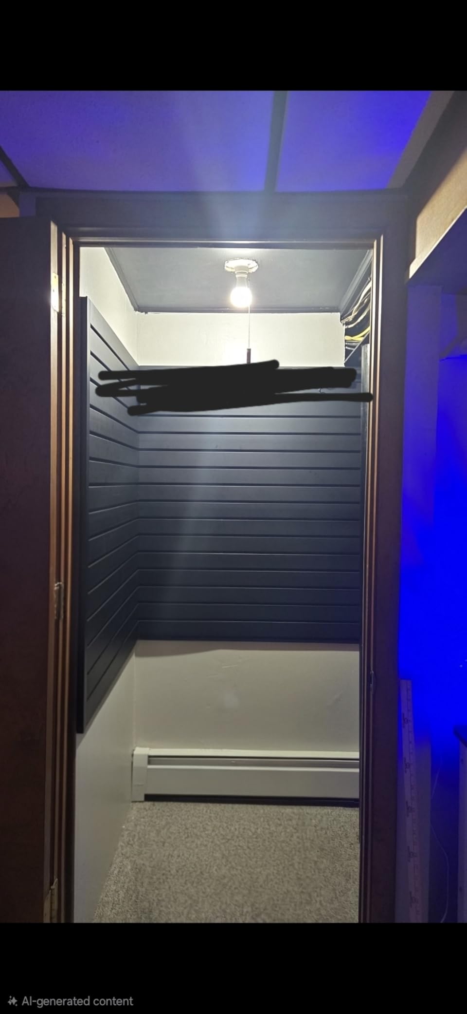 Brakki PVC Slat Wall Paneling 4x8 ft, Garage Organizer Storage System, Black Slatwall Panels for Garage Organization Product, Heavy Duty Wall Mounted Tool Storage for Home customer photo 1